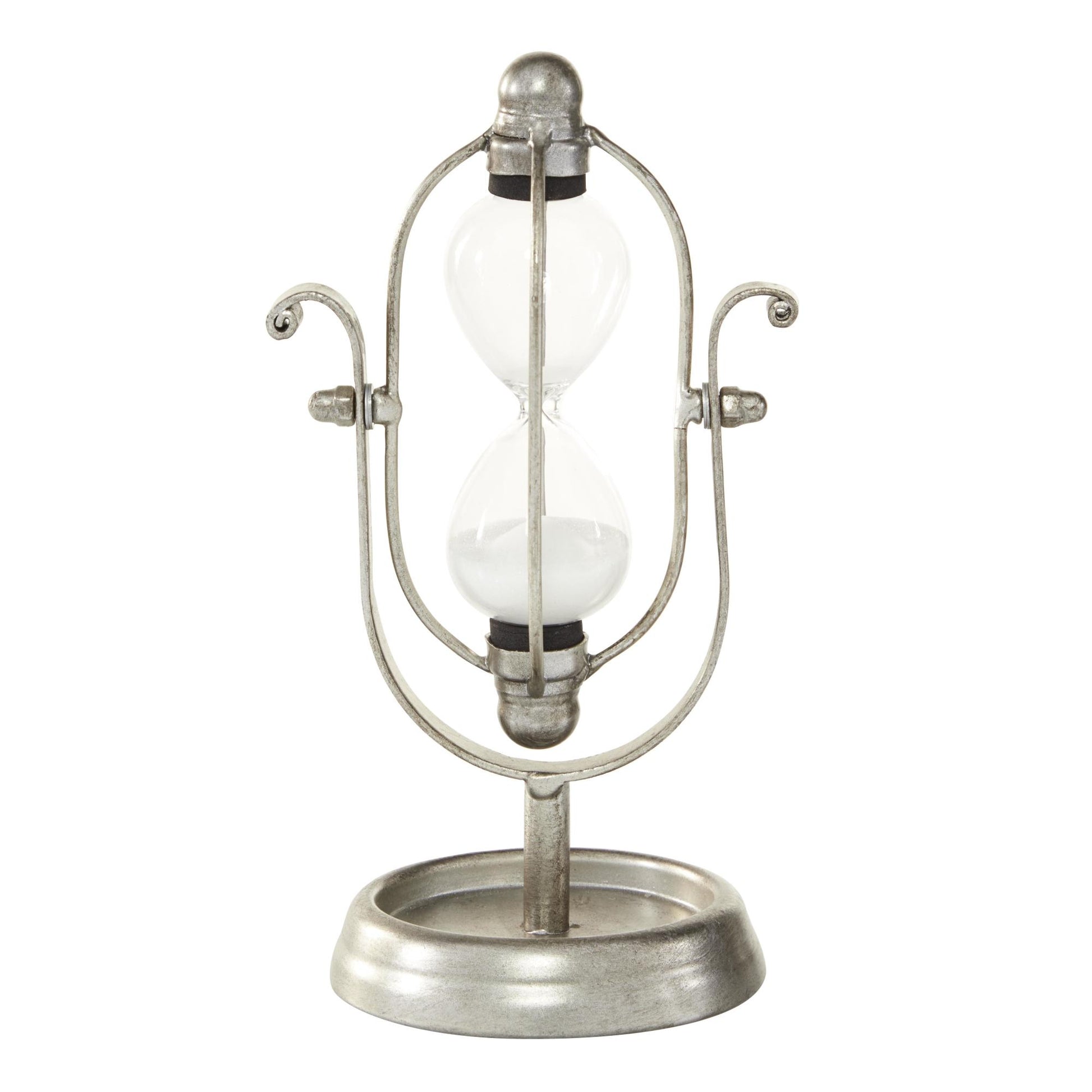 Scroll Metal Hourglass Sand Hourglass Timer
