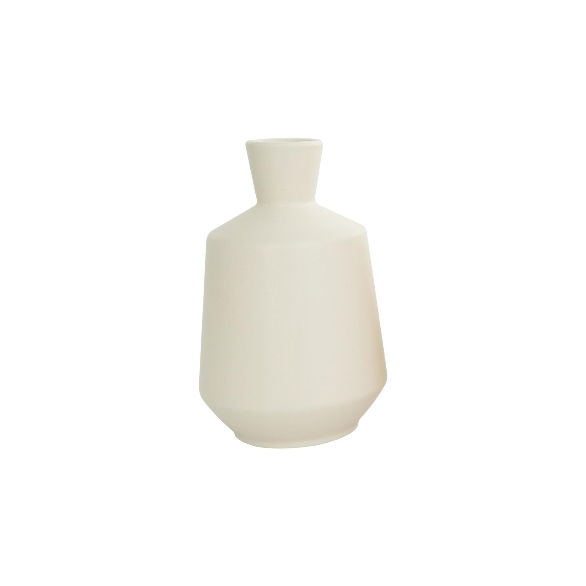Cream Ceramic Decorative Vase