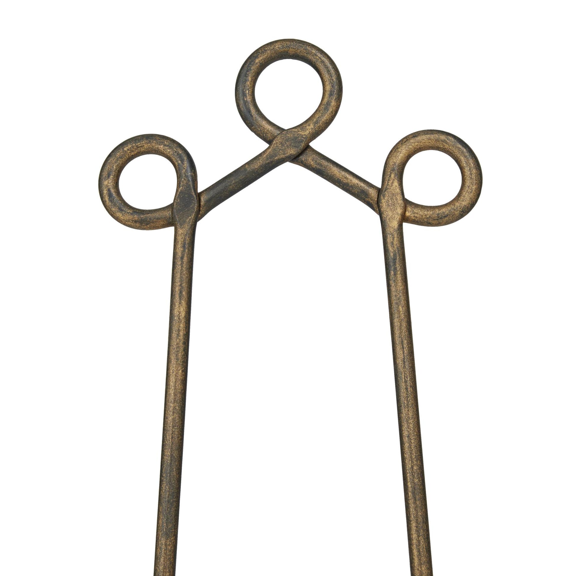 Metal Scroll Display Easel 10" x 19" x 13"