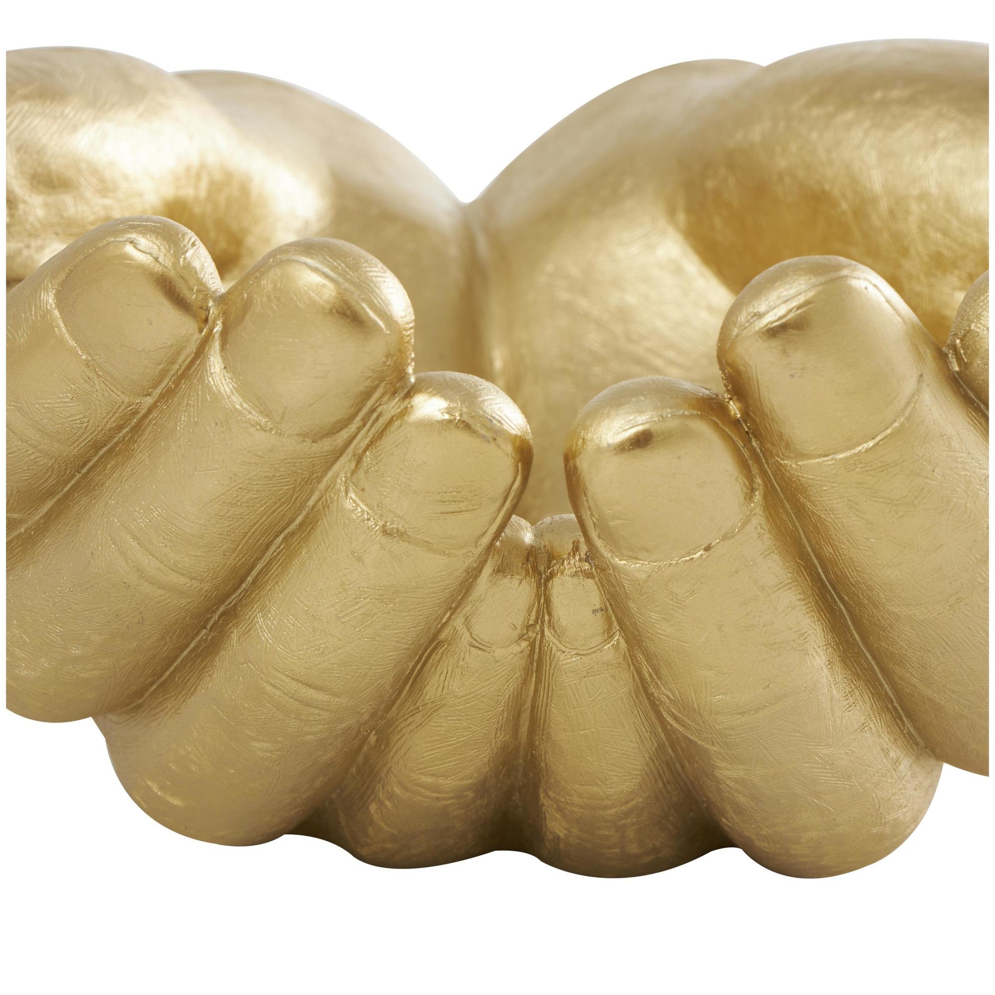 Hands Polystone Open Decorative Sculpture