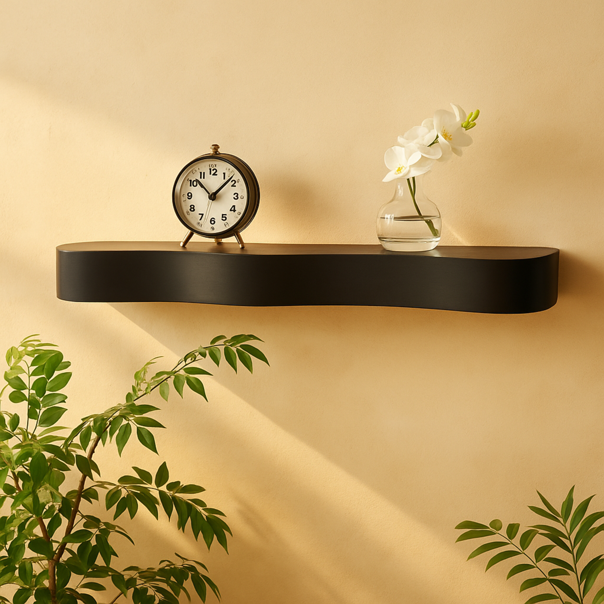 Wood Handmade Room Wall Shelf