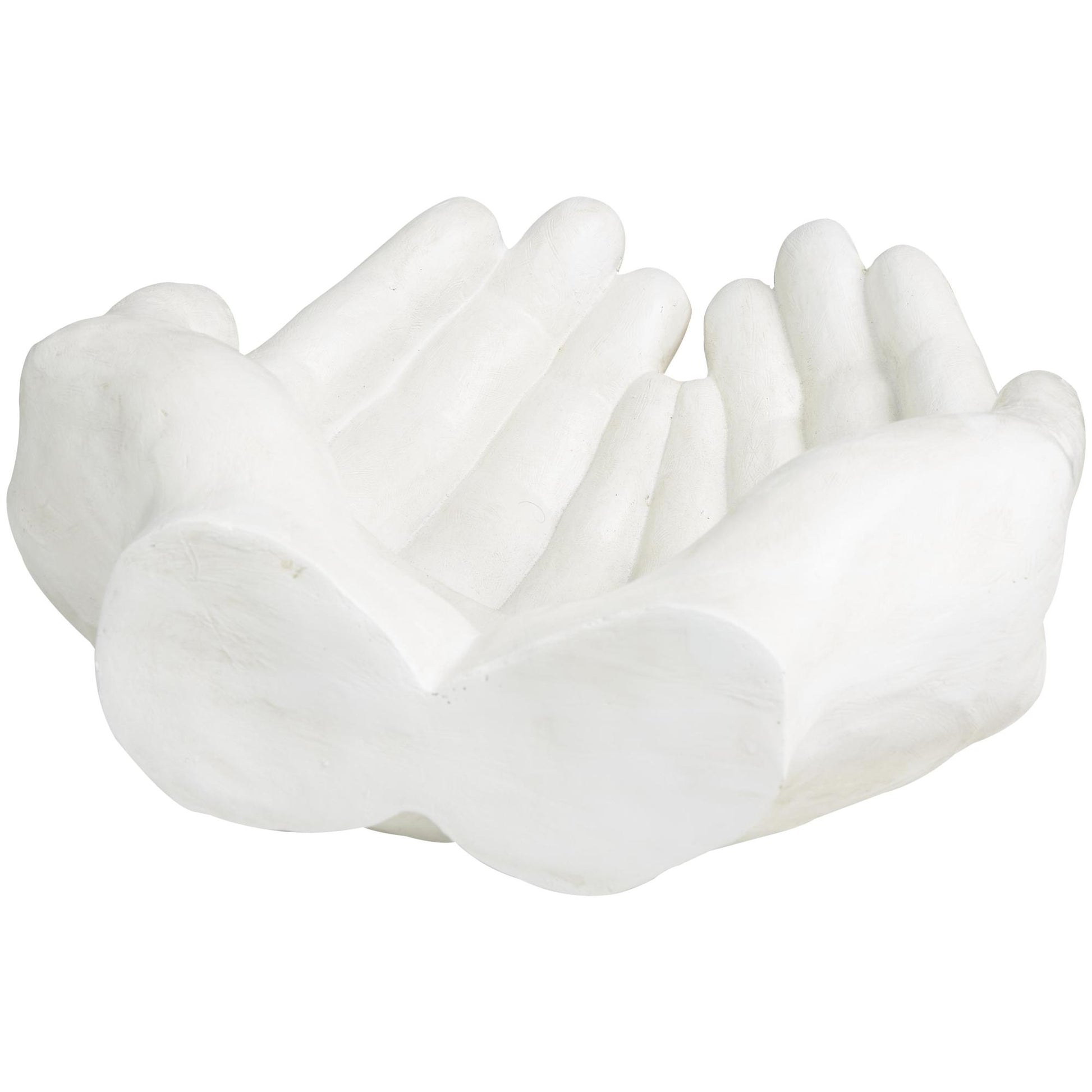 Hands Polystone Open Decorative Sculpture
