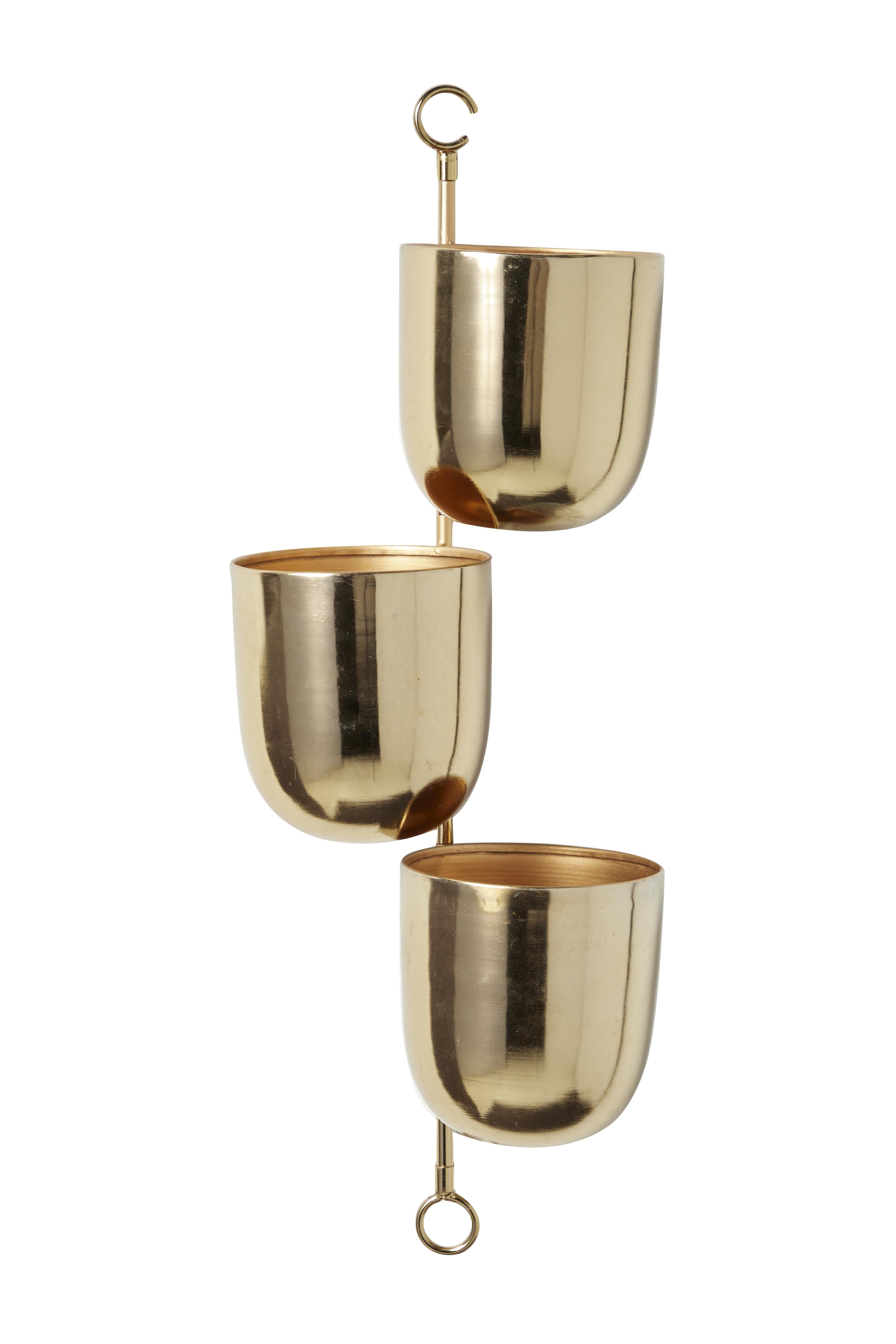 Metal Layered Indoor Outdoor Wall Planter