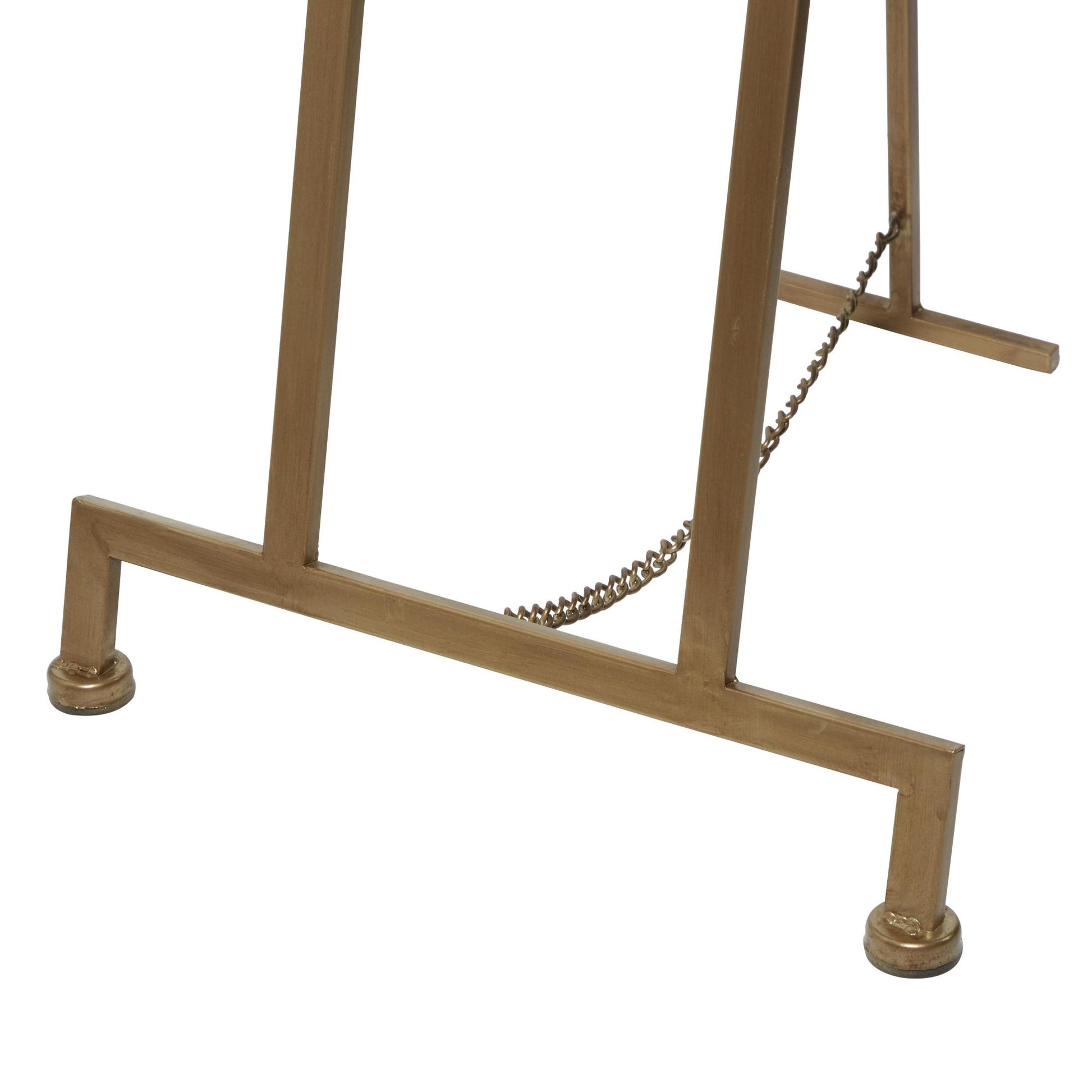 Metal Extra Large Adjustable 3 Tier Display Easel with Chain Support 16" x 19" x 57"