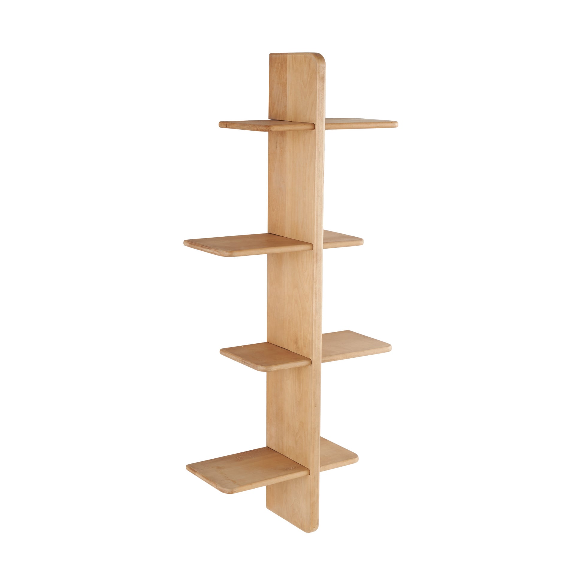 Wood Handmade 8 Shelf Room Wall Shelf