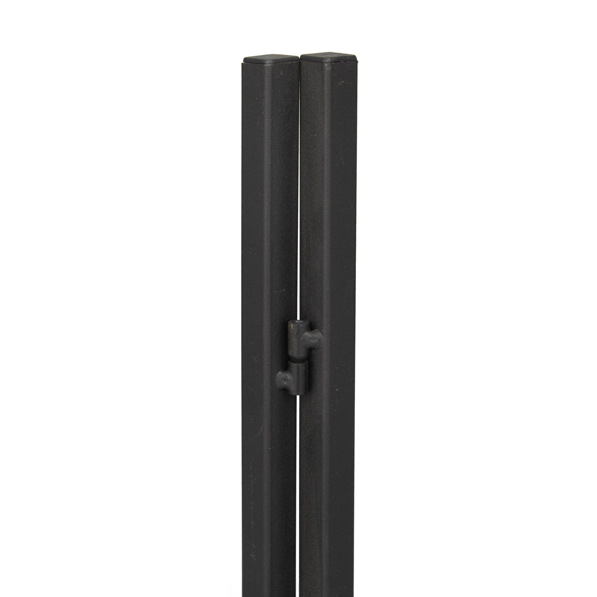 Black Metal Display Easel with Foldable Stand