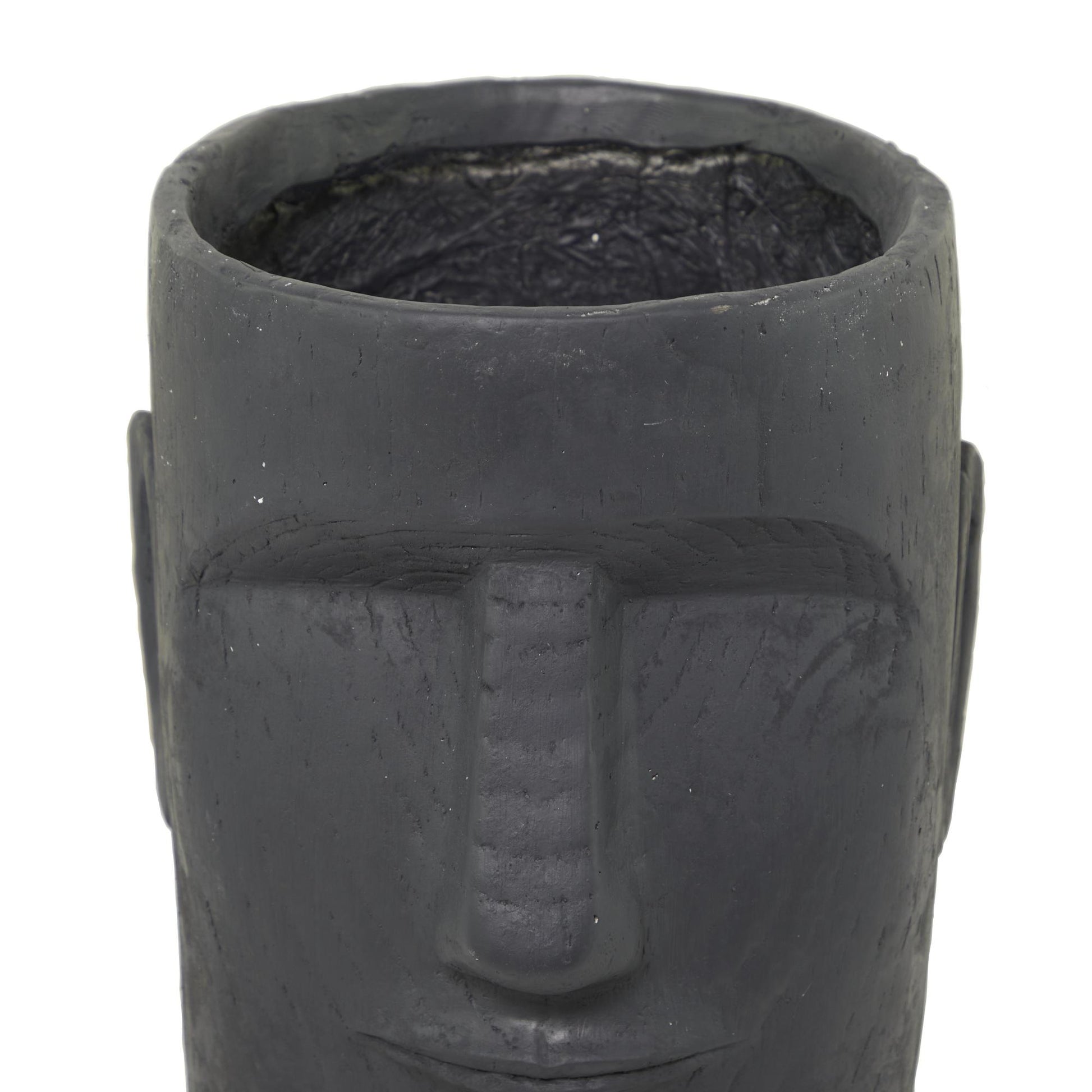 Face Magnesium Oxide Easter Island Indoor Outdoor Planter