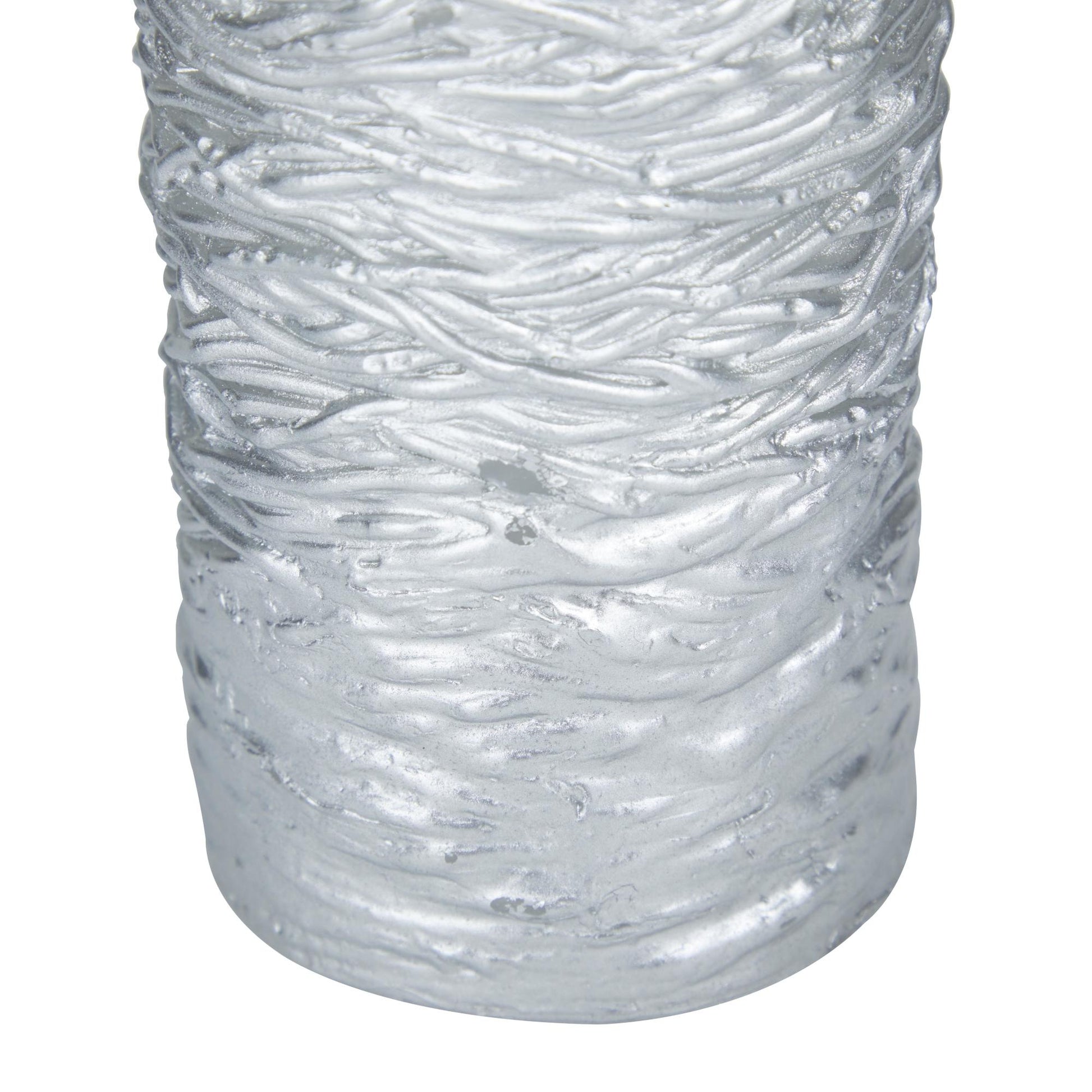 Set of 3 Wax Textured Indoor Outdoor Flameless Candle with Remote Control