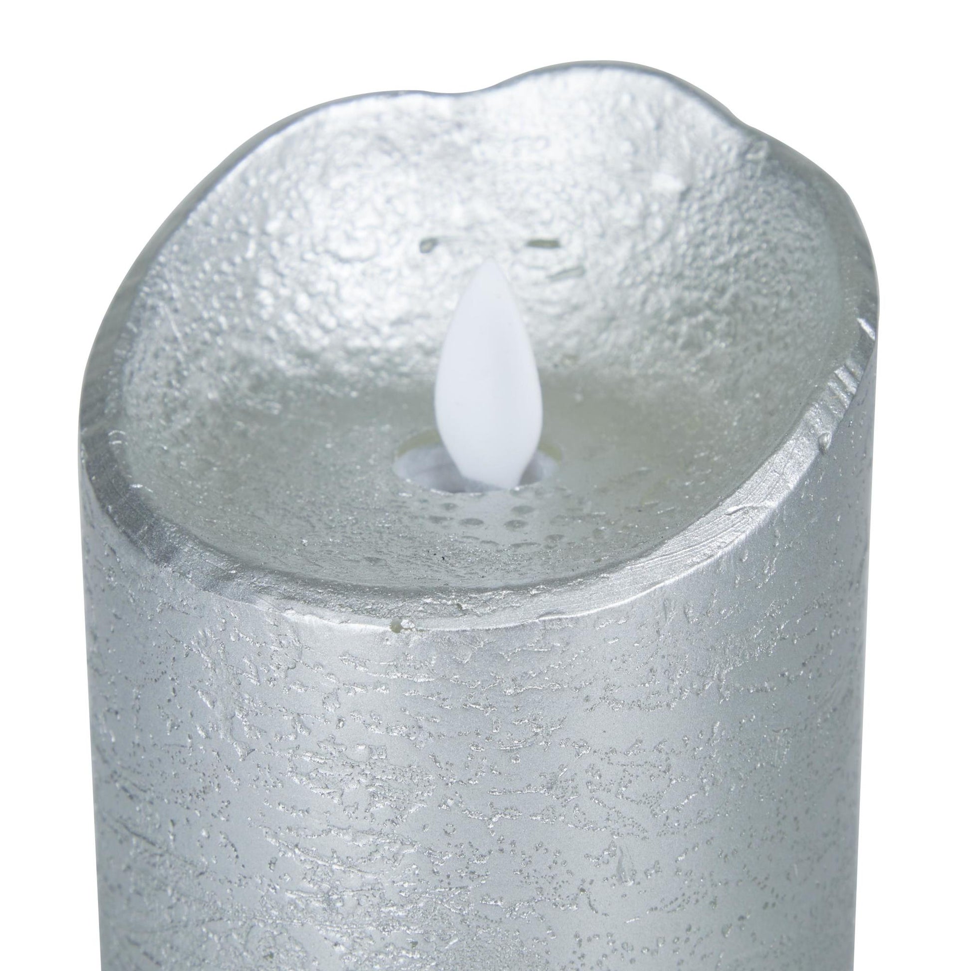 Set of 3 Wax Indoor Outdoor Flameless Candle with Remote Control