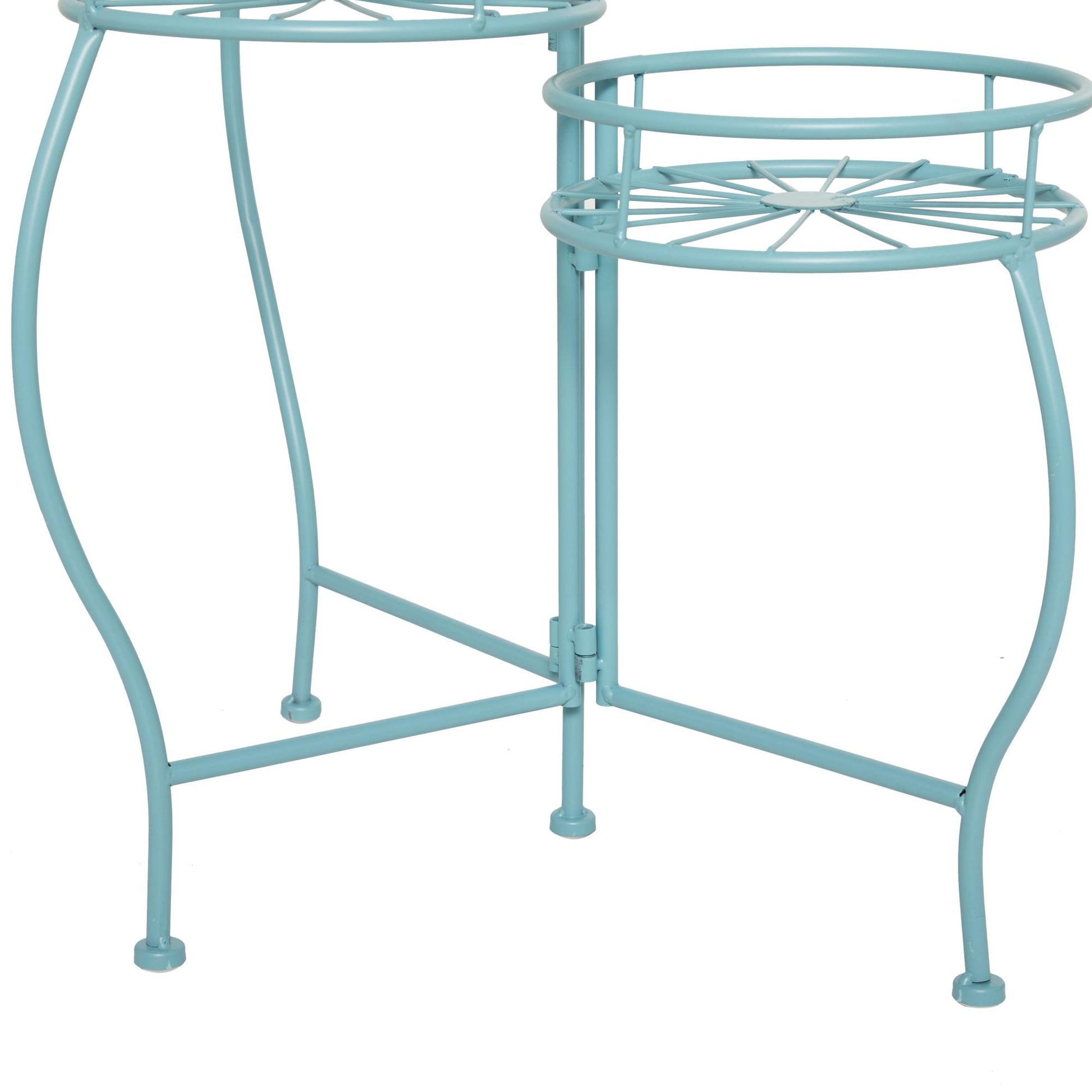 Starburst Metal 3 Tier Indoor Outdoor Plantstand