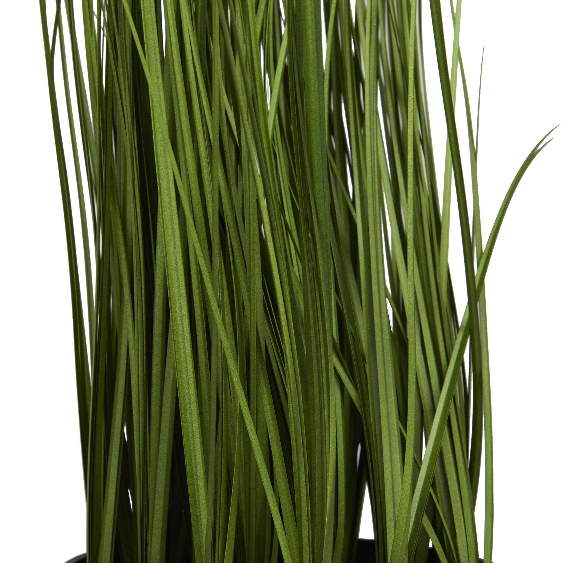 Wheatgrass Faux Foliage Indoor Outdoor Artificial Plant with Realistic Leaves and Metal Stand and Round Pot