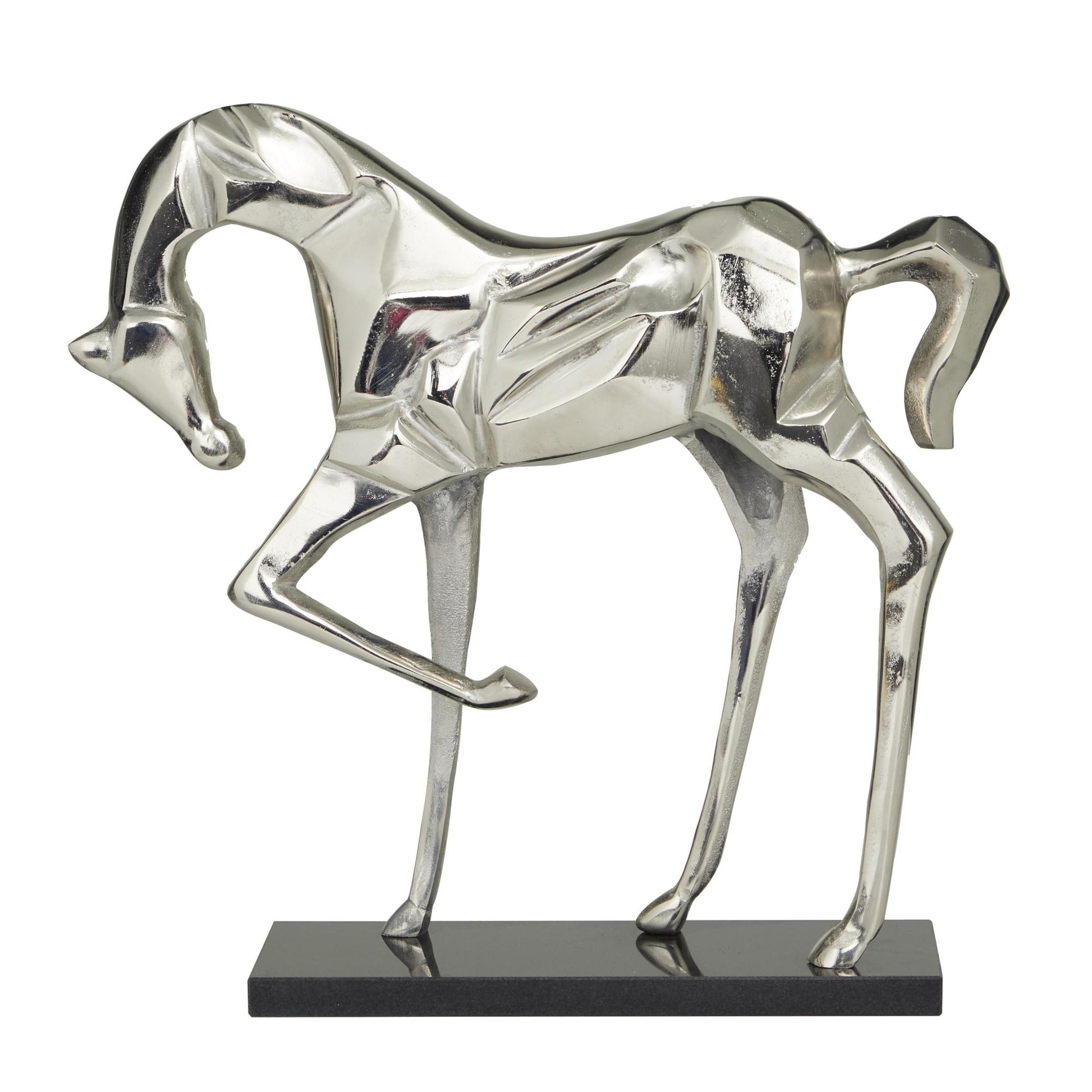 Horse Aluminum Metal Decorative Sculpture