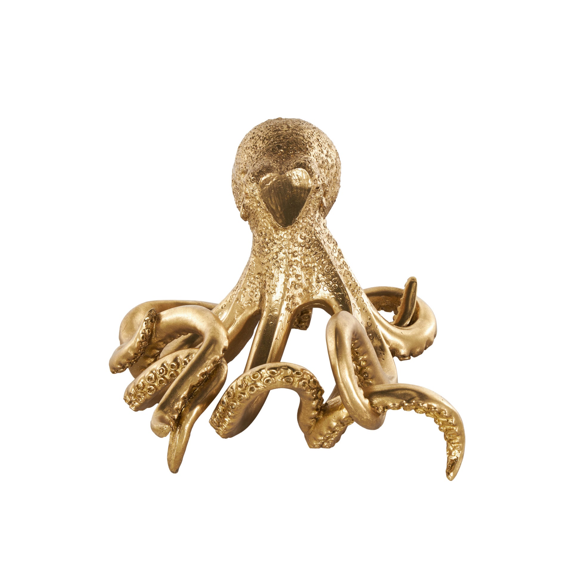 Octopus Gold Resin Single Bottle Kitchen Wine Holder