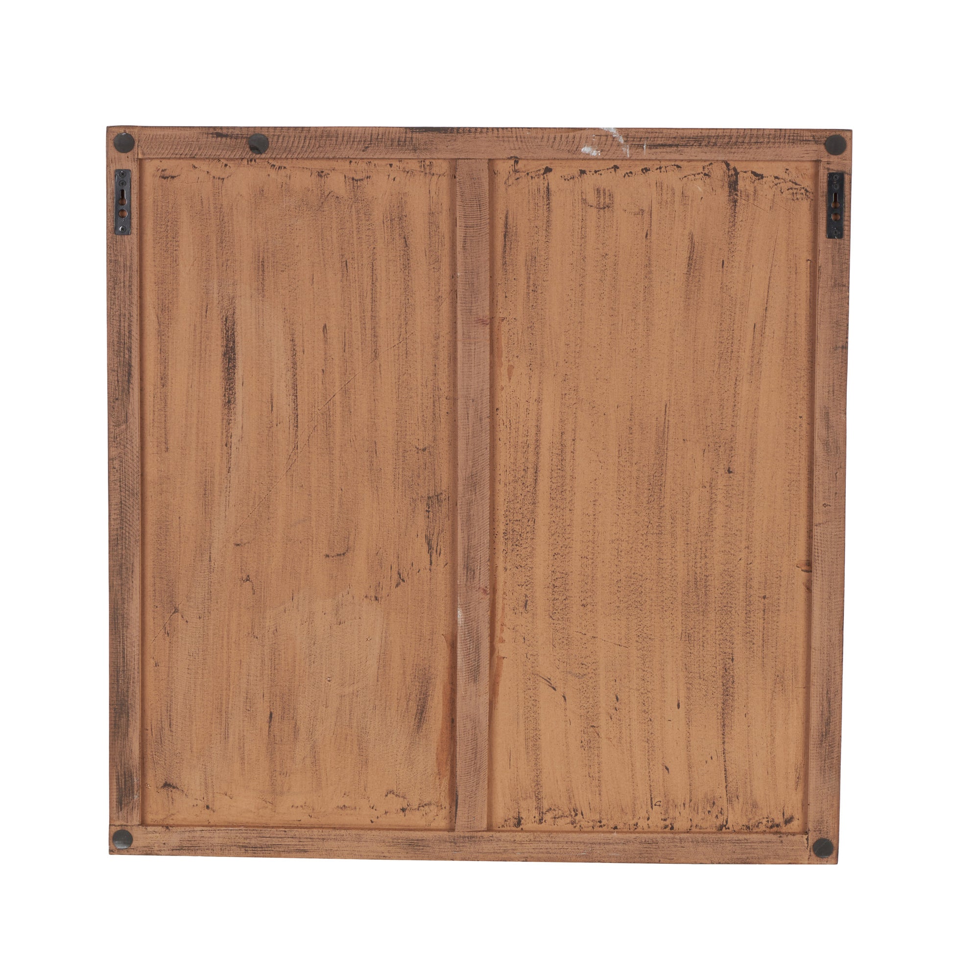 Abstract Brown Mango Wood Handmade Chevron Patterned Home Wall Decor