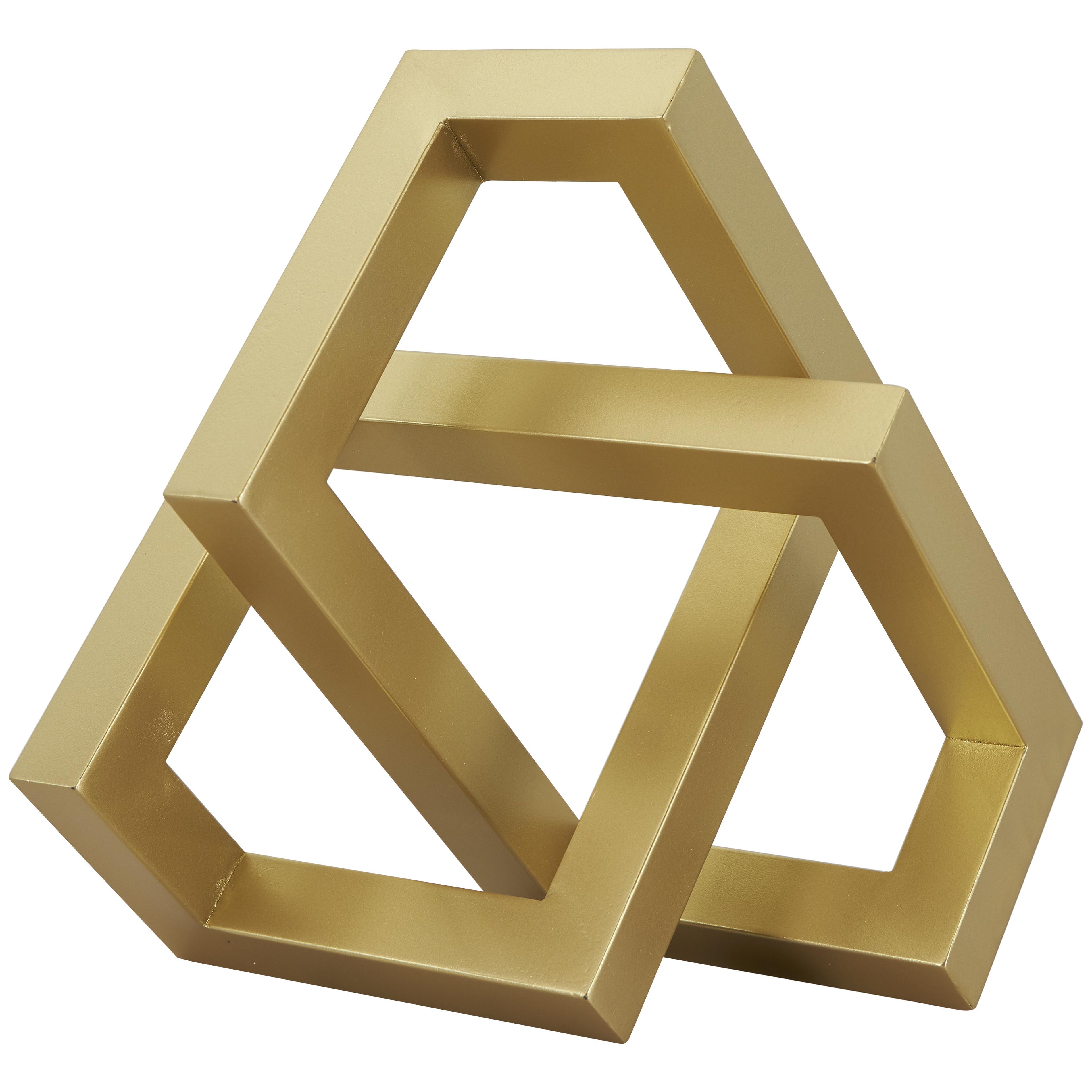 Geometric Metal Abstract Shaped Decorative Sculpture