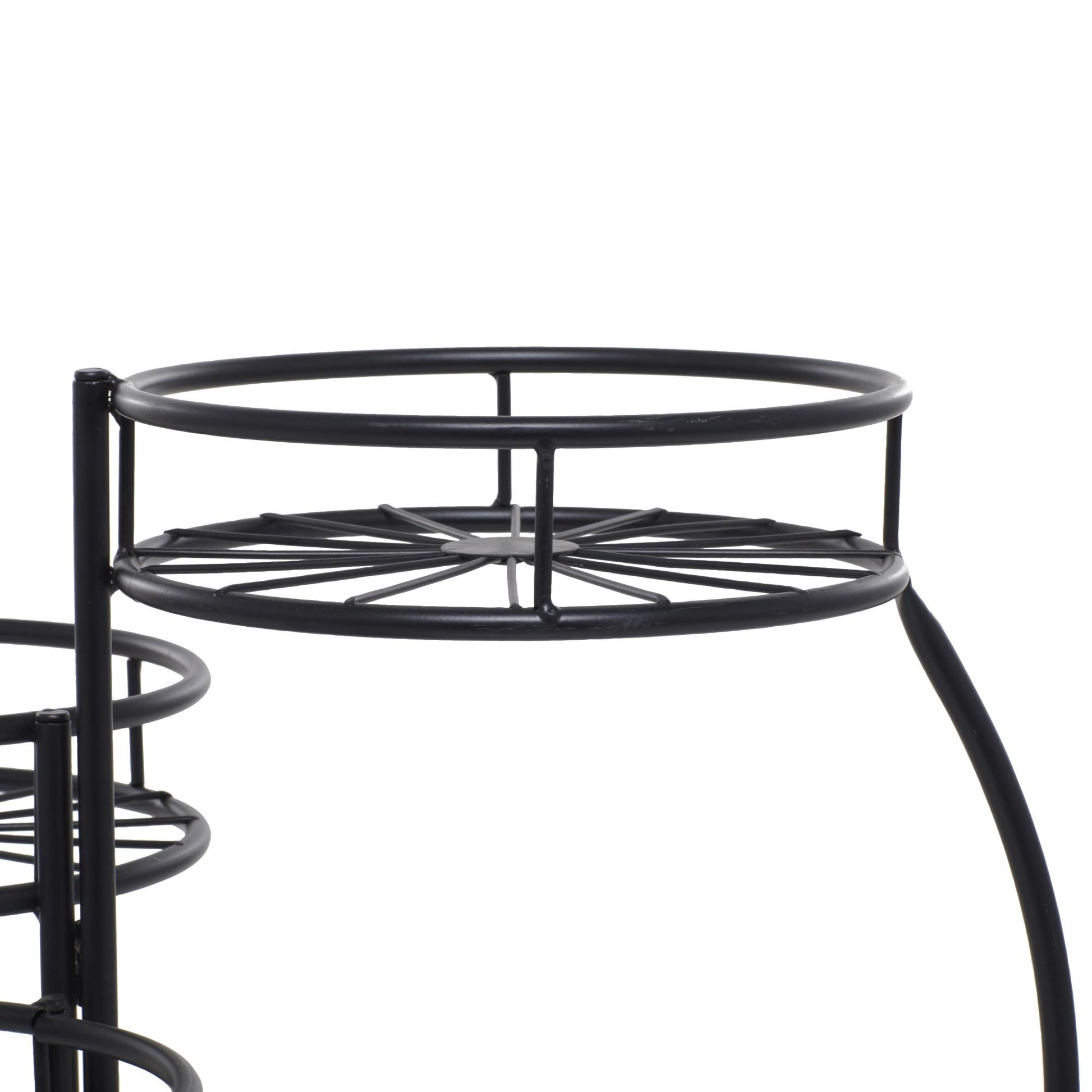Starburst Metal 3 Tier Indoor Outdoor Plantstand