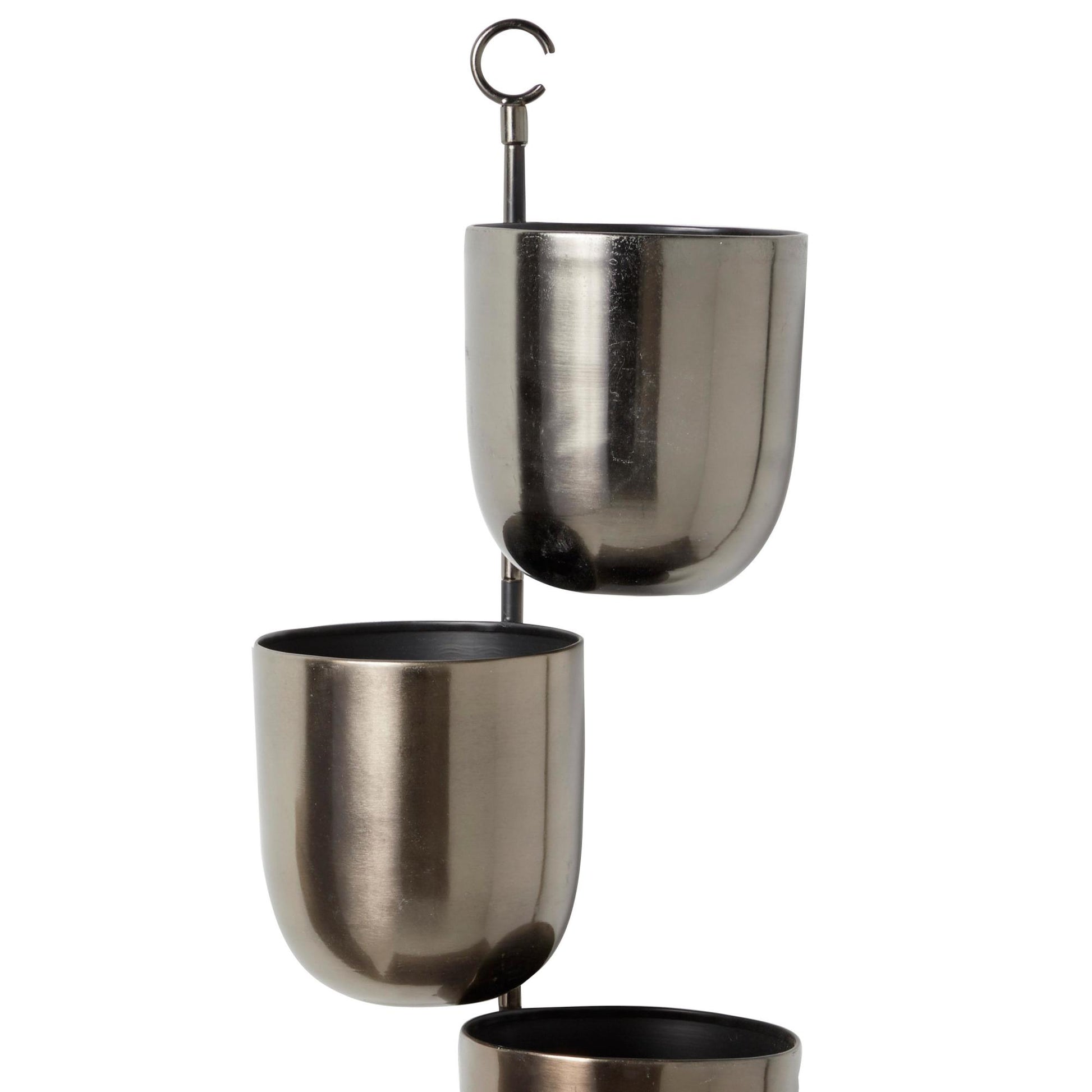 Metal Layered Indoor Outdoor Wall Planter