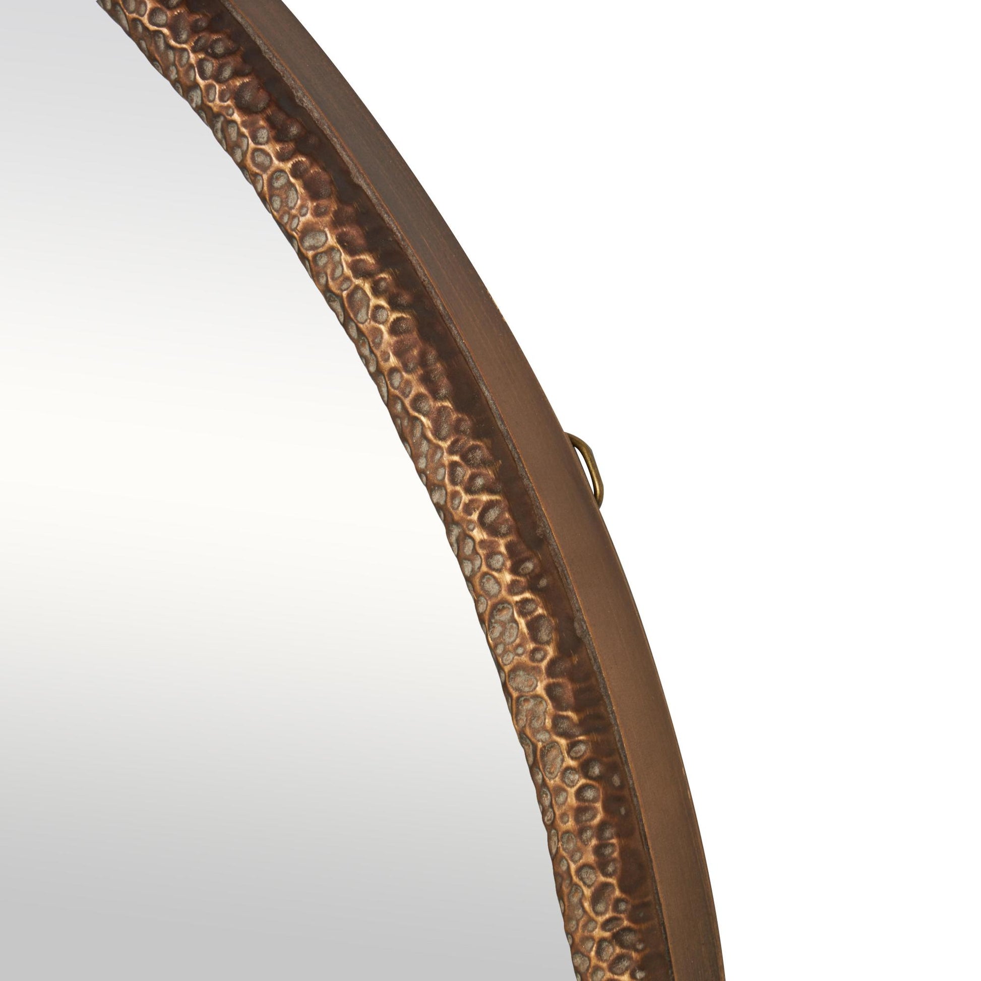 Metal Room Wall Mirror with Gold Inner Frame