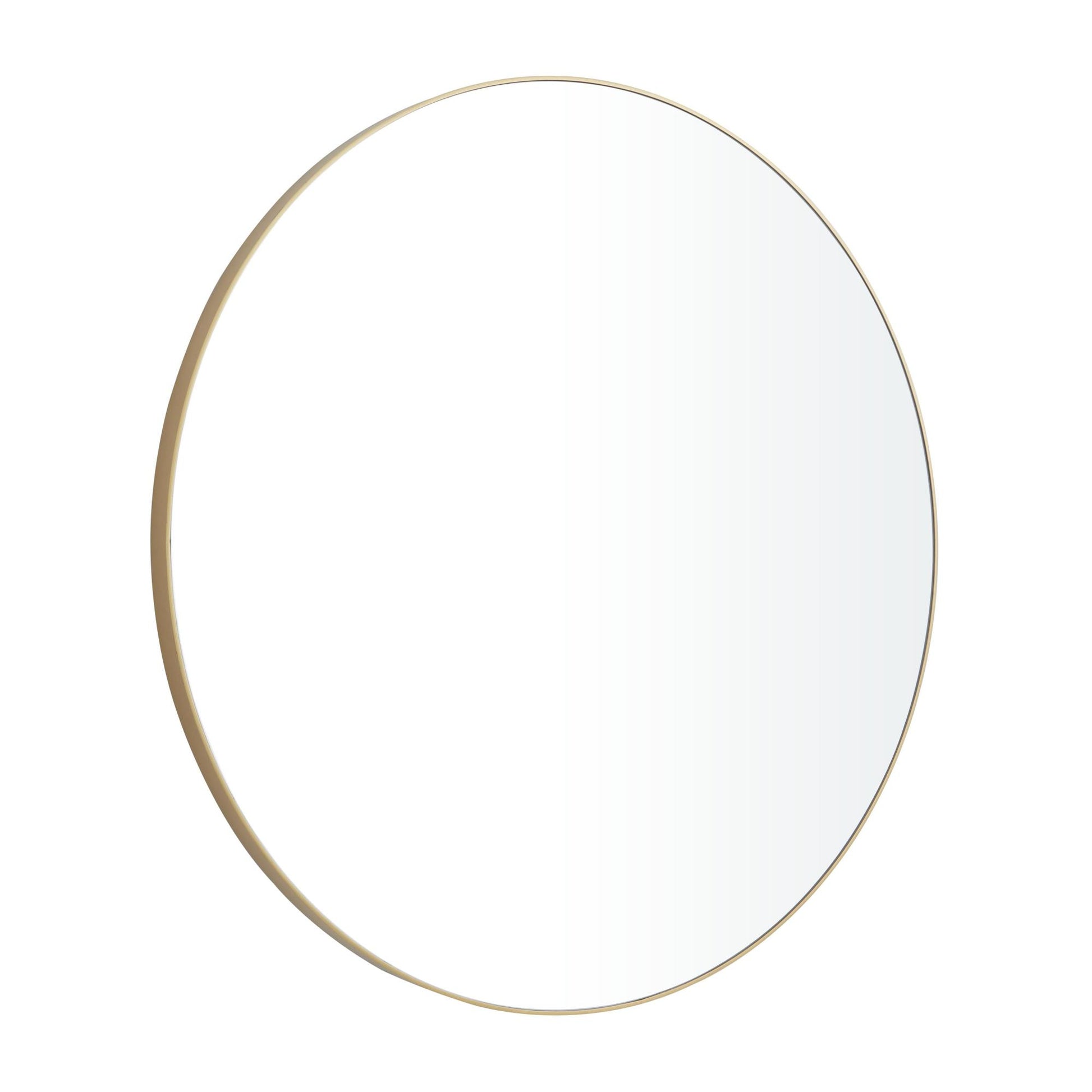 Wooden Room Wall Mirror with Thin Frame