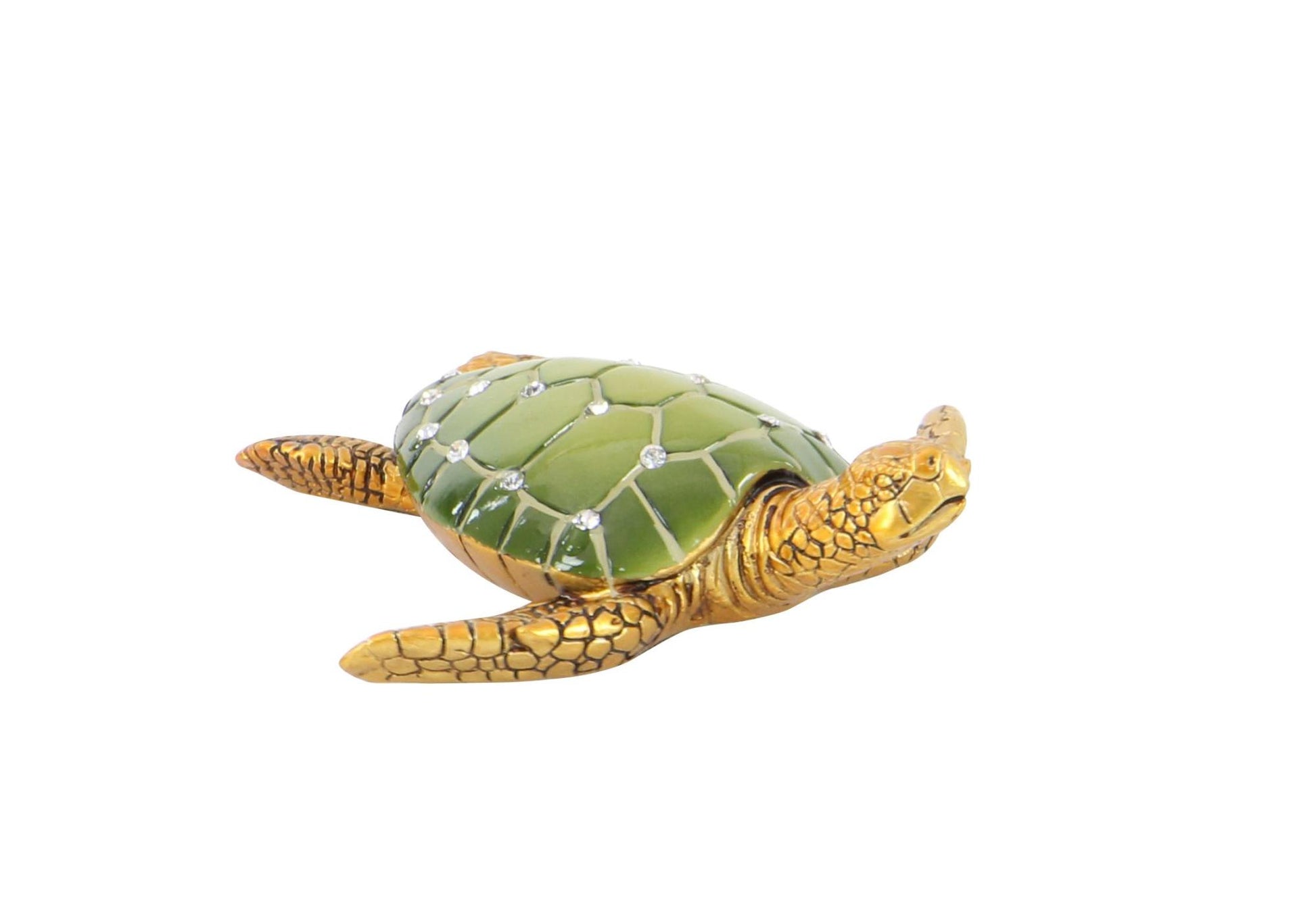 Set of 3 Turtle Brown Polystone Decorative Sculpture