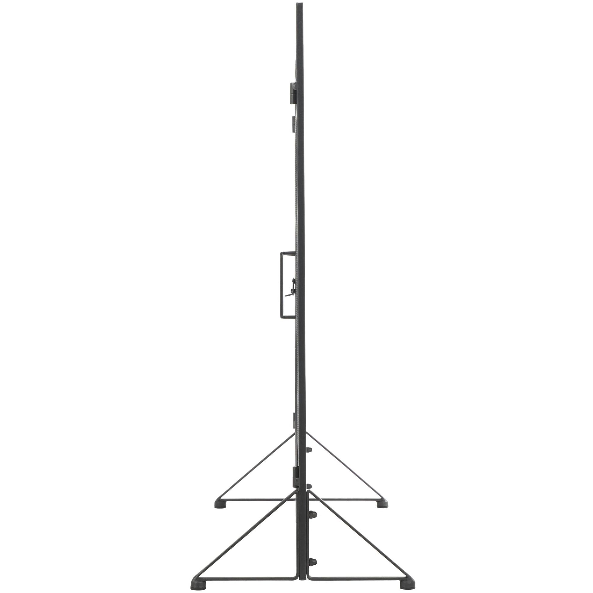 Black Metal Single Panel Living Room Fireplace Screen with Arch Inspired Doors and Handles