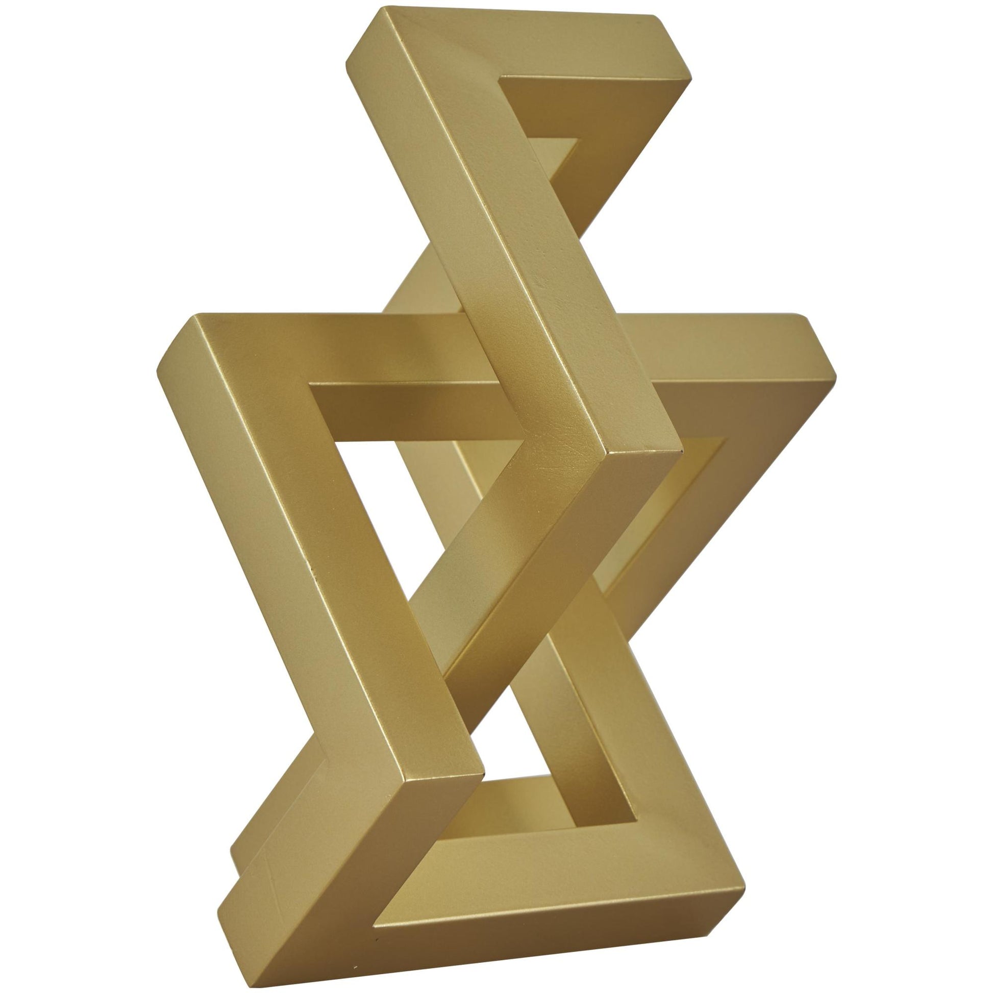 Geometric Metal Abstract Shaped Decorative Sculpture