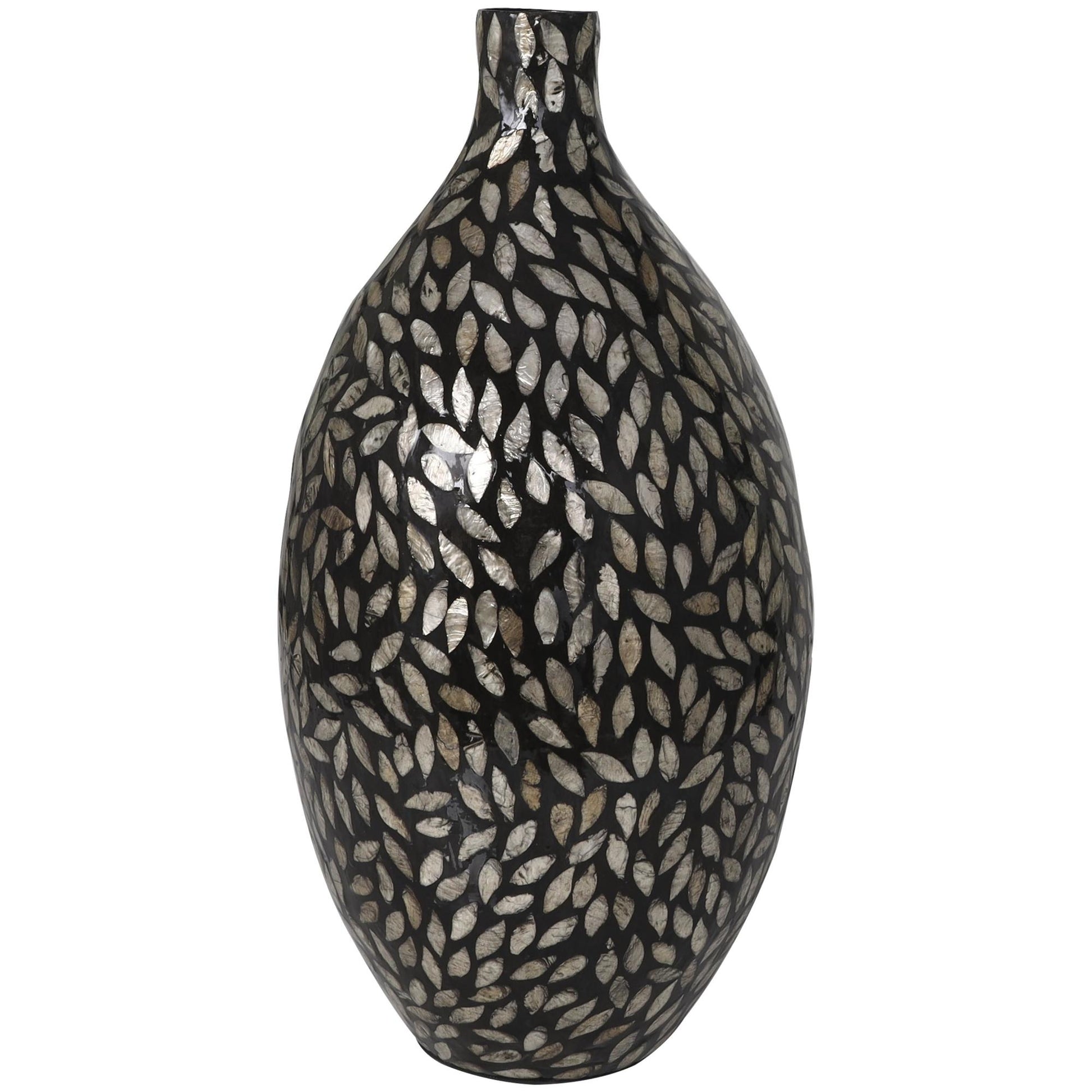 Mother of Pearl Shell Handmade Mosaic Inspired Decorative Vase