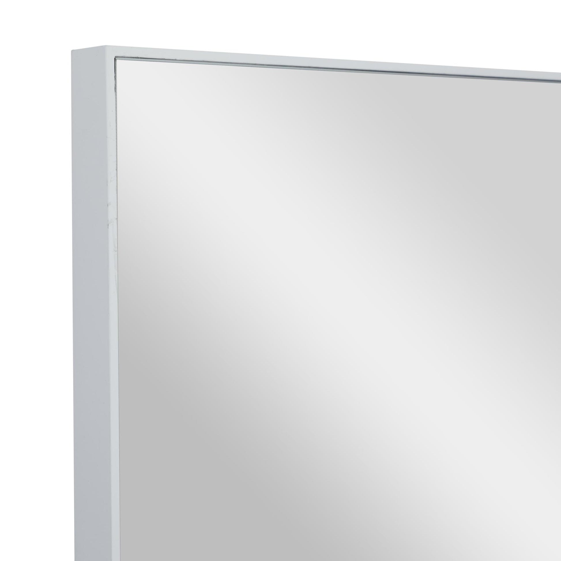 Wooden Room Wall Mirror with Thin Frame