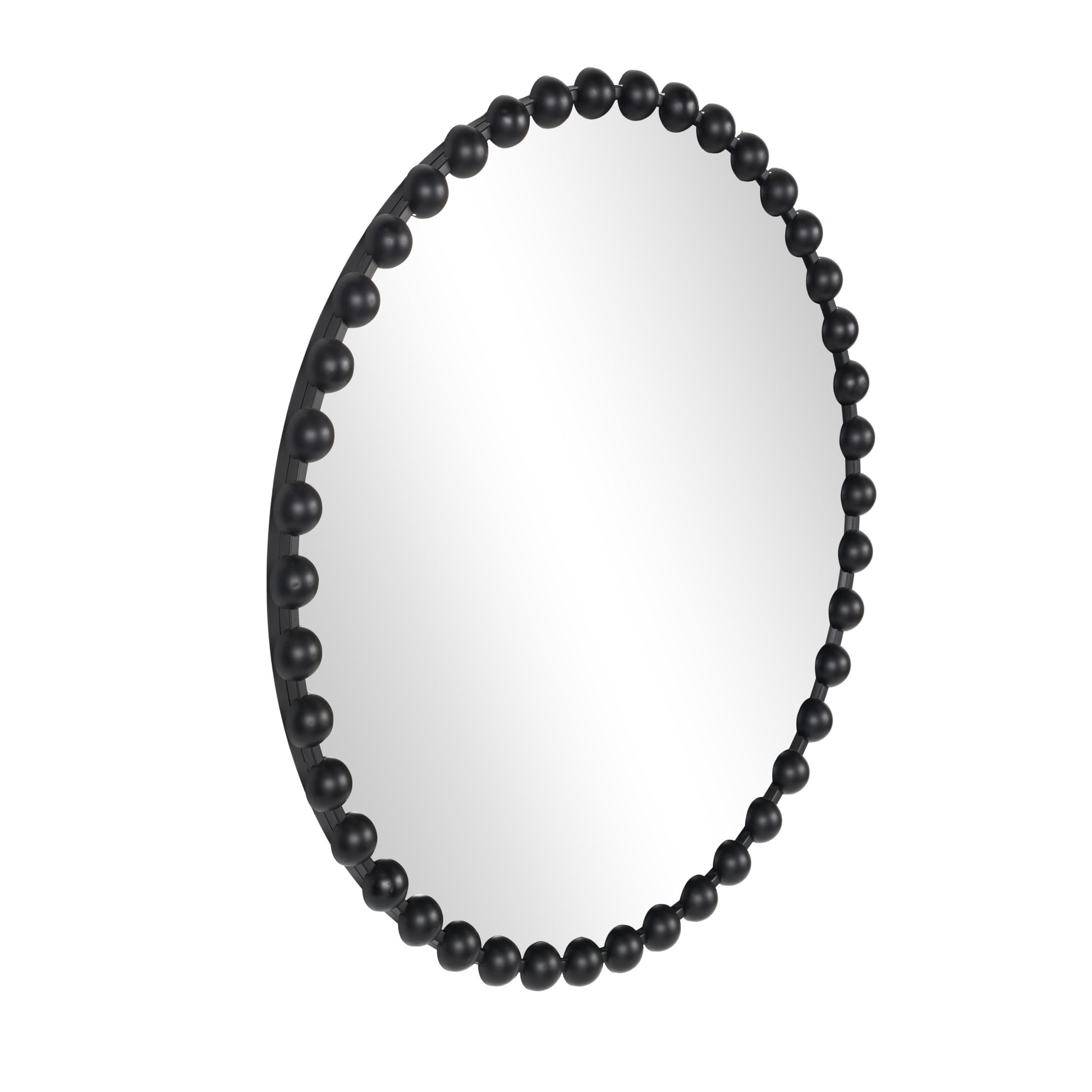 CosmoLiving by Cosmopolitan Metal Room Wall Mirror with Beaded Detailing