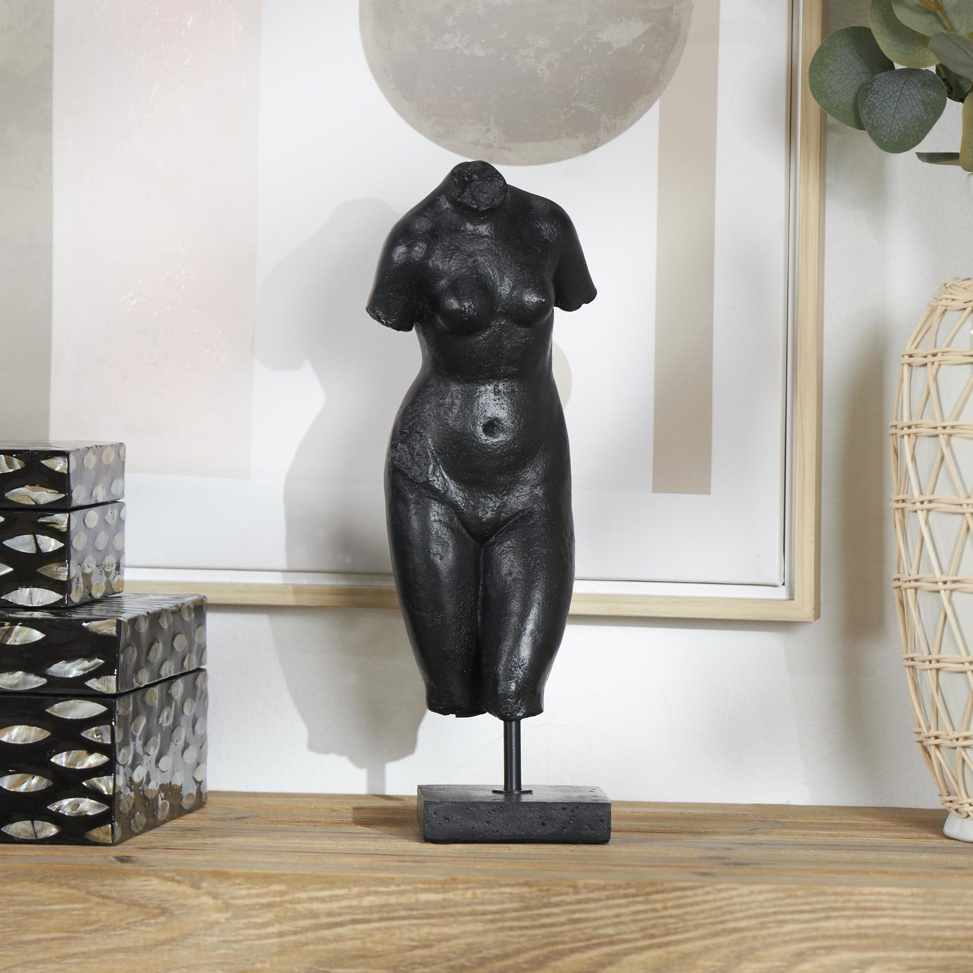 Woman Polystone Decorative Sculpture