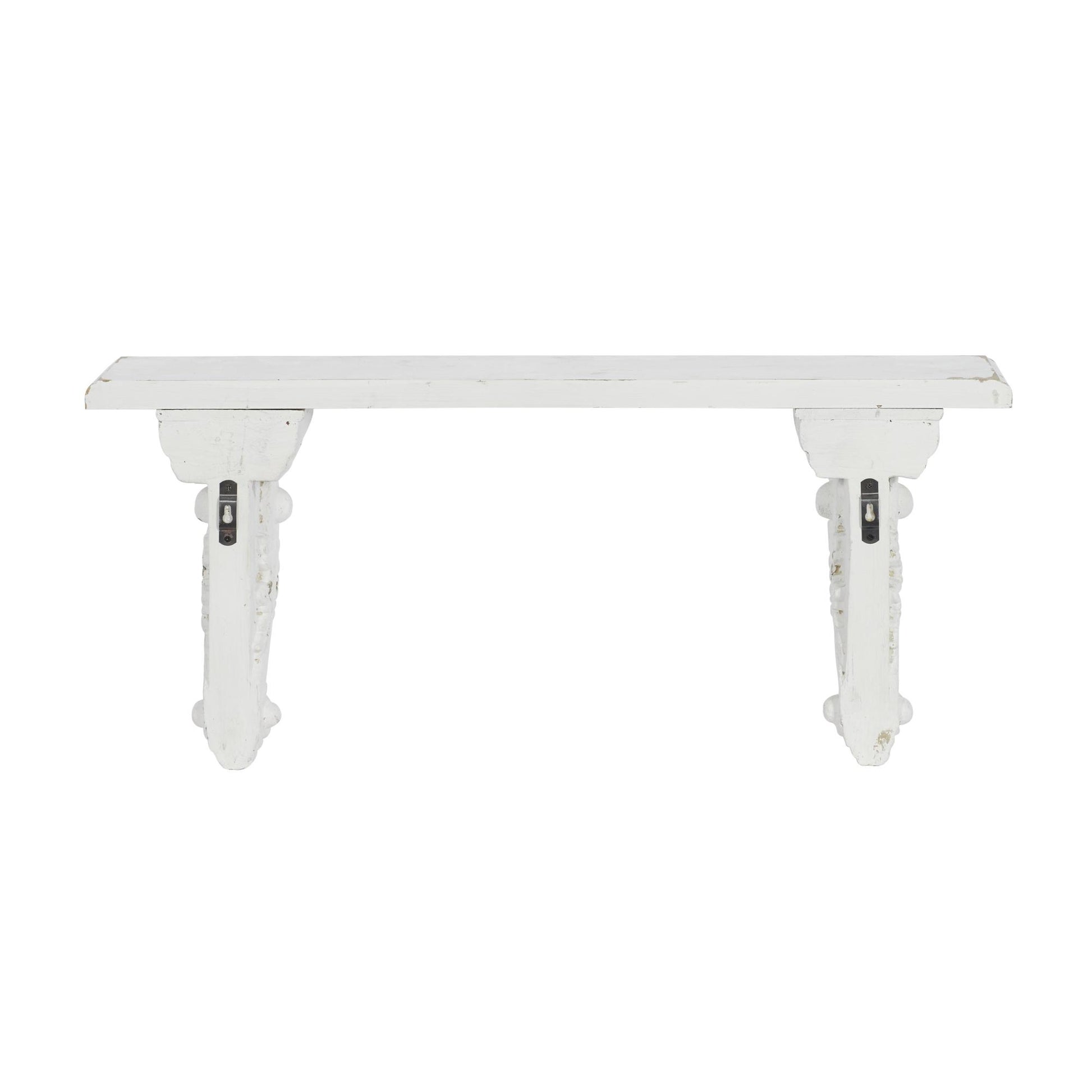 Scroll Wood 1 Shelf Room Wall Shelf