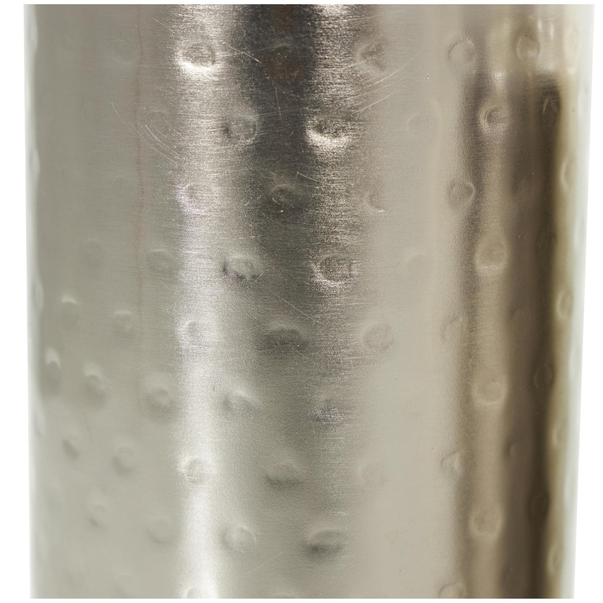 CosmoLiving by Cosmopolitan Set of 3 Metal Handmade Pillar Decorative Candle Holder Set of 3 11", 7", 4"H