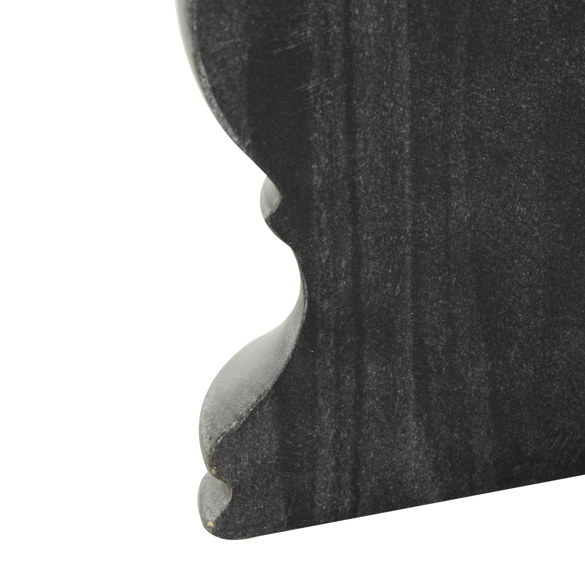 Set of 2 Globe Marble Sleek Orb Decorative Bookends