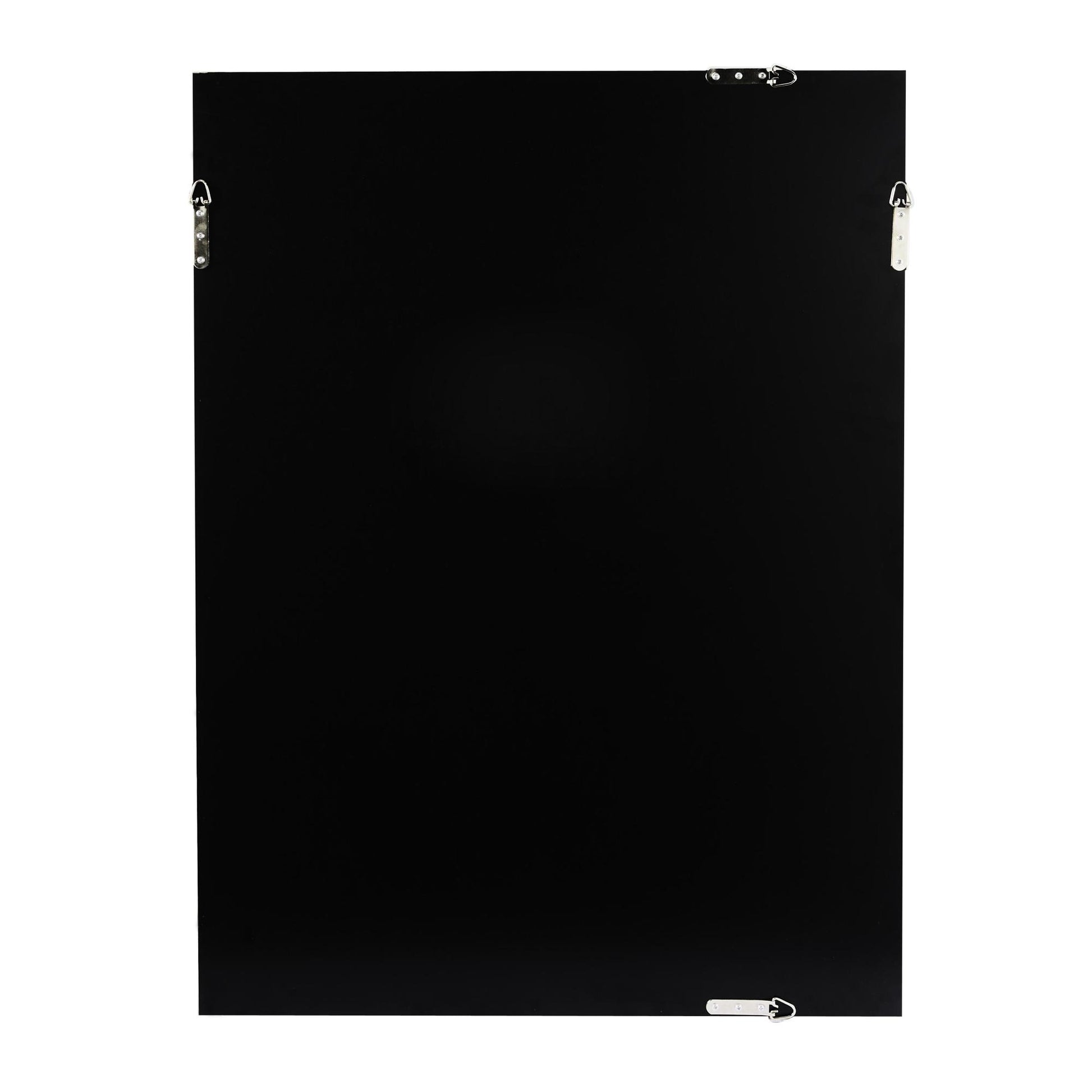 Geometric Blue Acrylic Plastic 3D Waves Home Shadow Box with Clear Frame