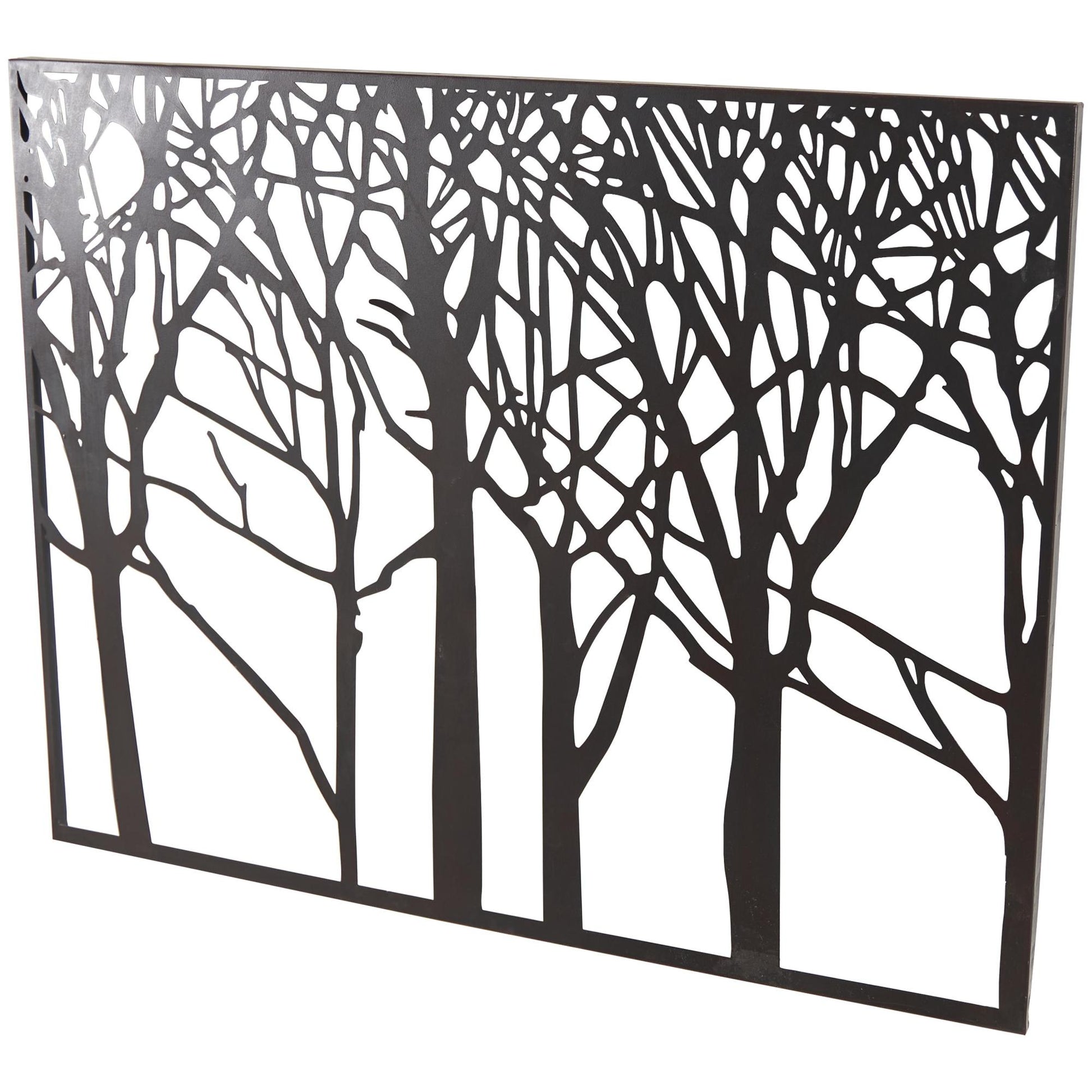 Tree Black Metal Home Wall Decor