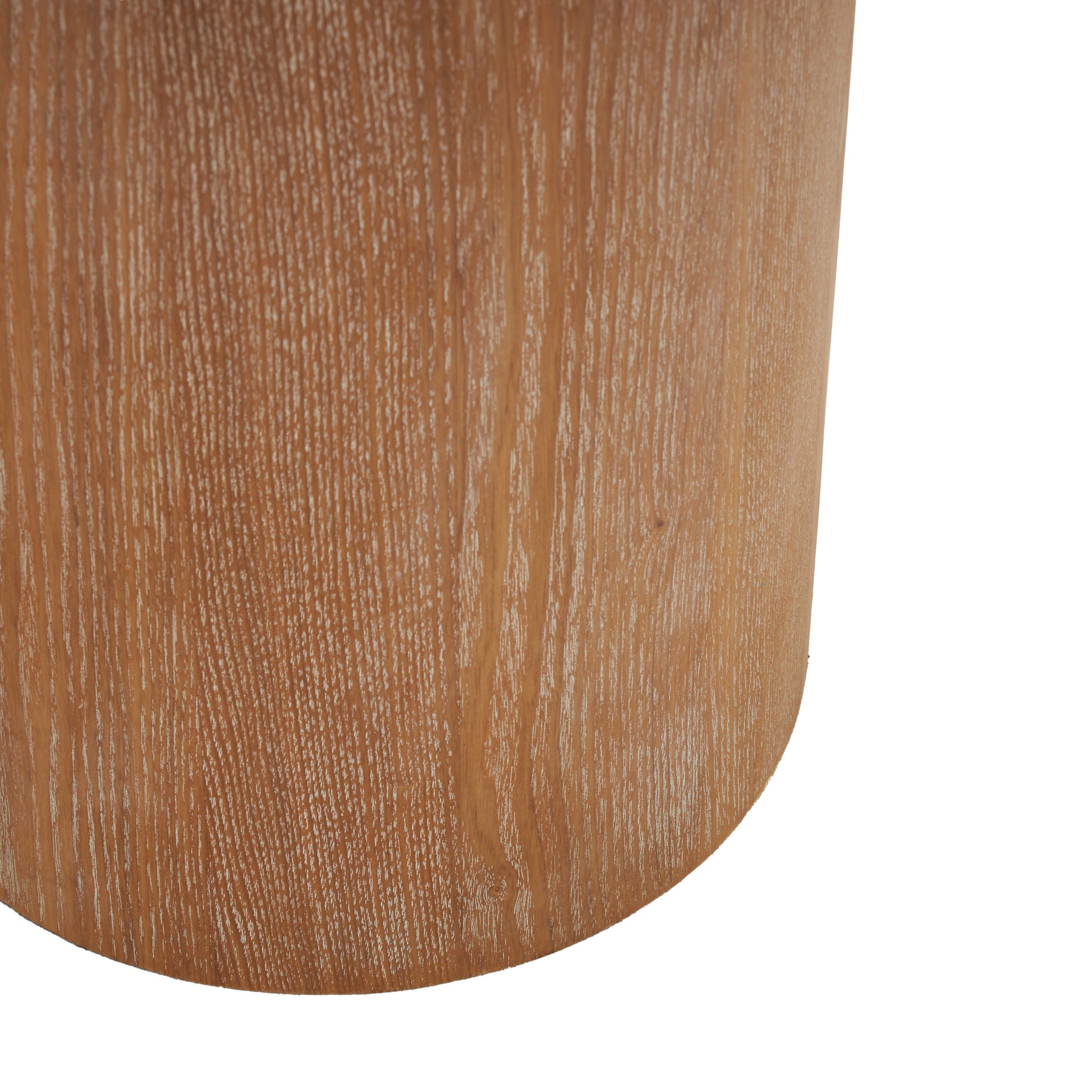 Set of 2 Metal Handmade Ribbed Side End Pedestal Table Set of 2 35", 32"H