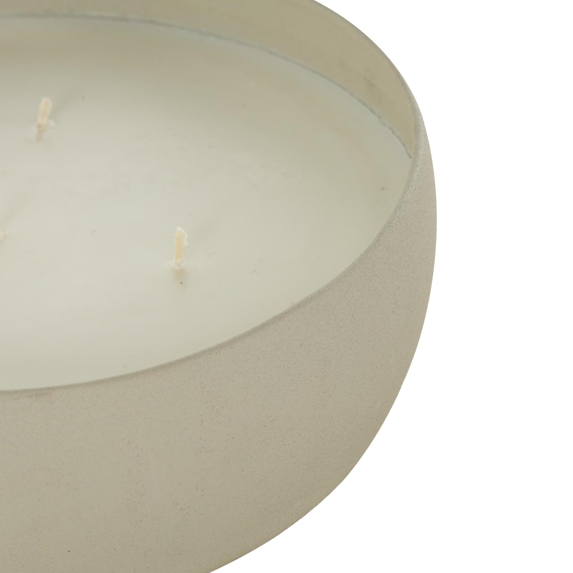 Metal Pink Blush & Poppy Scented Textured 63oz 5 Wick Decorative Candle with White Wax