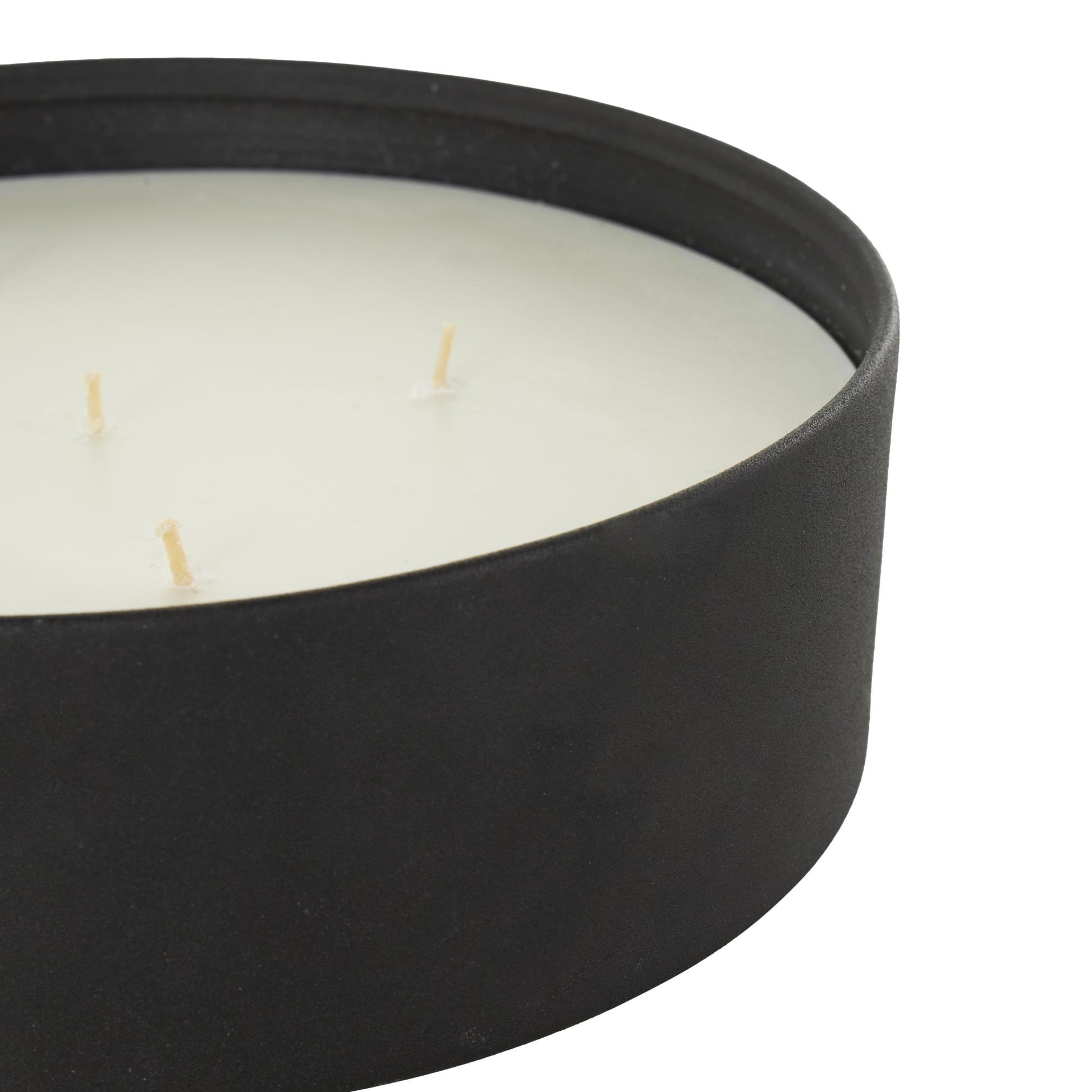 Metal Pink Blush & Poppy Scented Textured 59oz 5 Wick Decorative Candle with White Wax