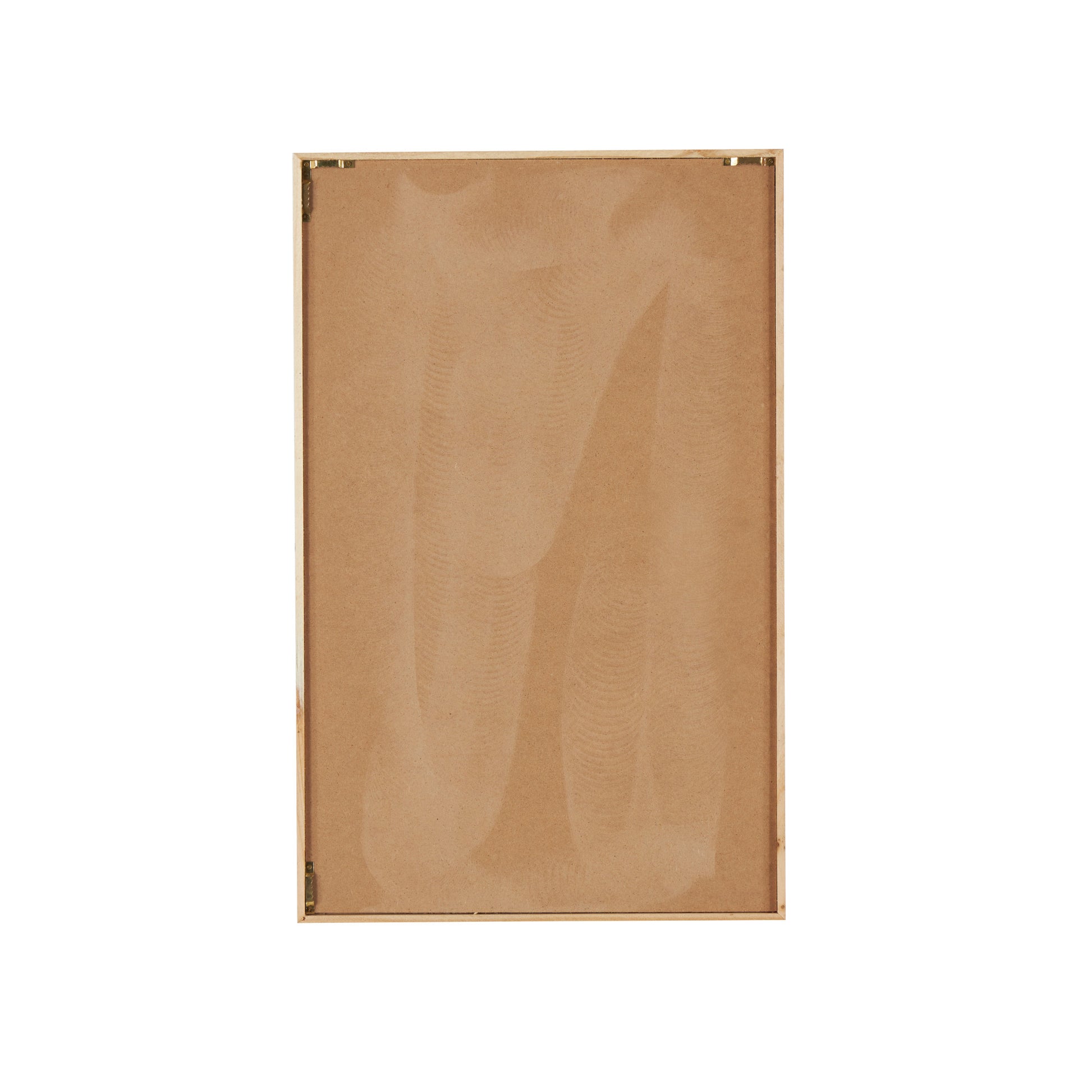 Abstract Brown Wood Handmade Mixed Media Home Wall Decor with Textures and Patterns