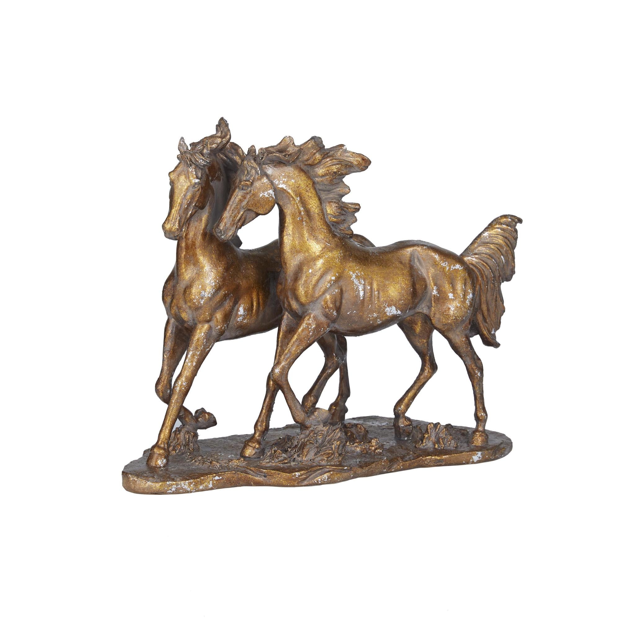 Horse Bronze Polystone Decorative Sculpture