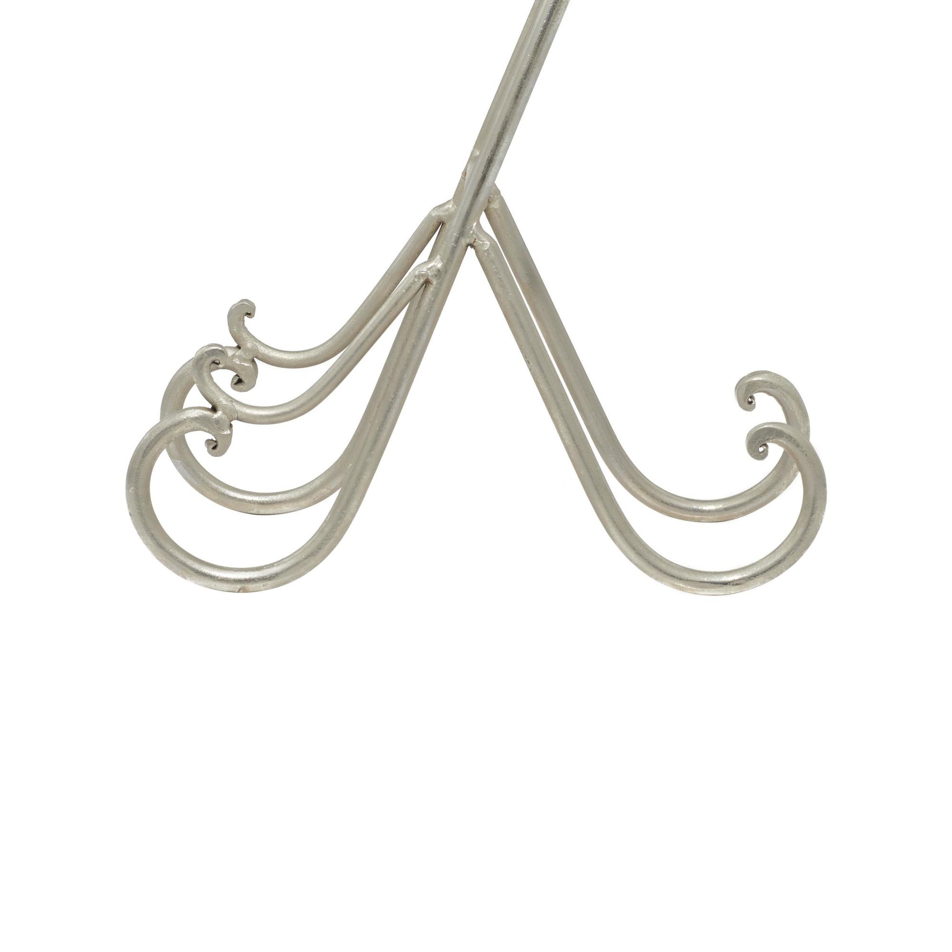 Set of 3 Scroll Multi Colored Metal Display Easel