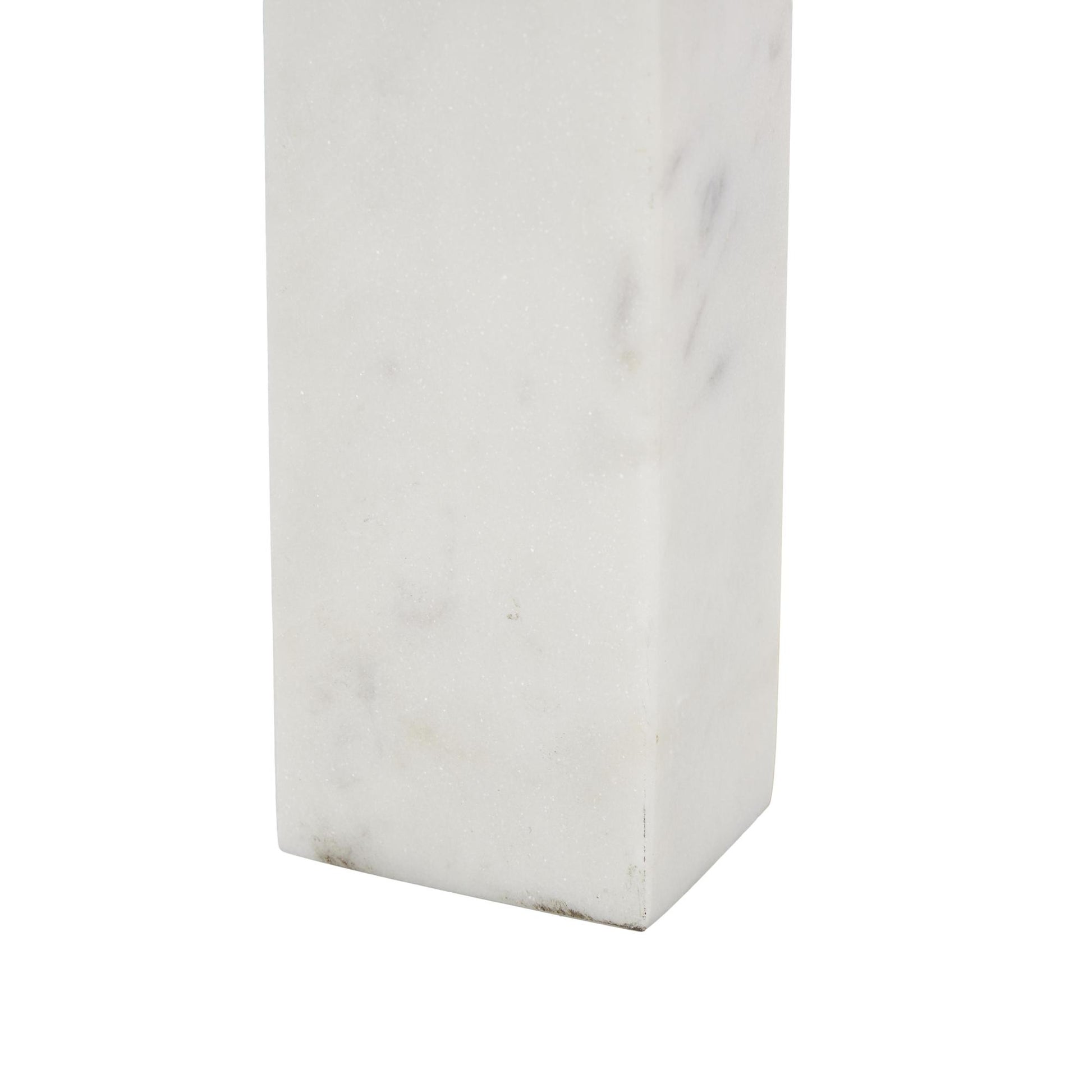 Set of 3 Abstract Marble Square Arch Decorative Sculpture with Varying Sizes Set of 3 7",5",3"H