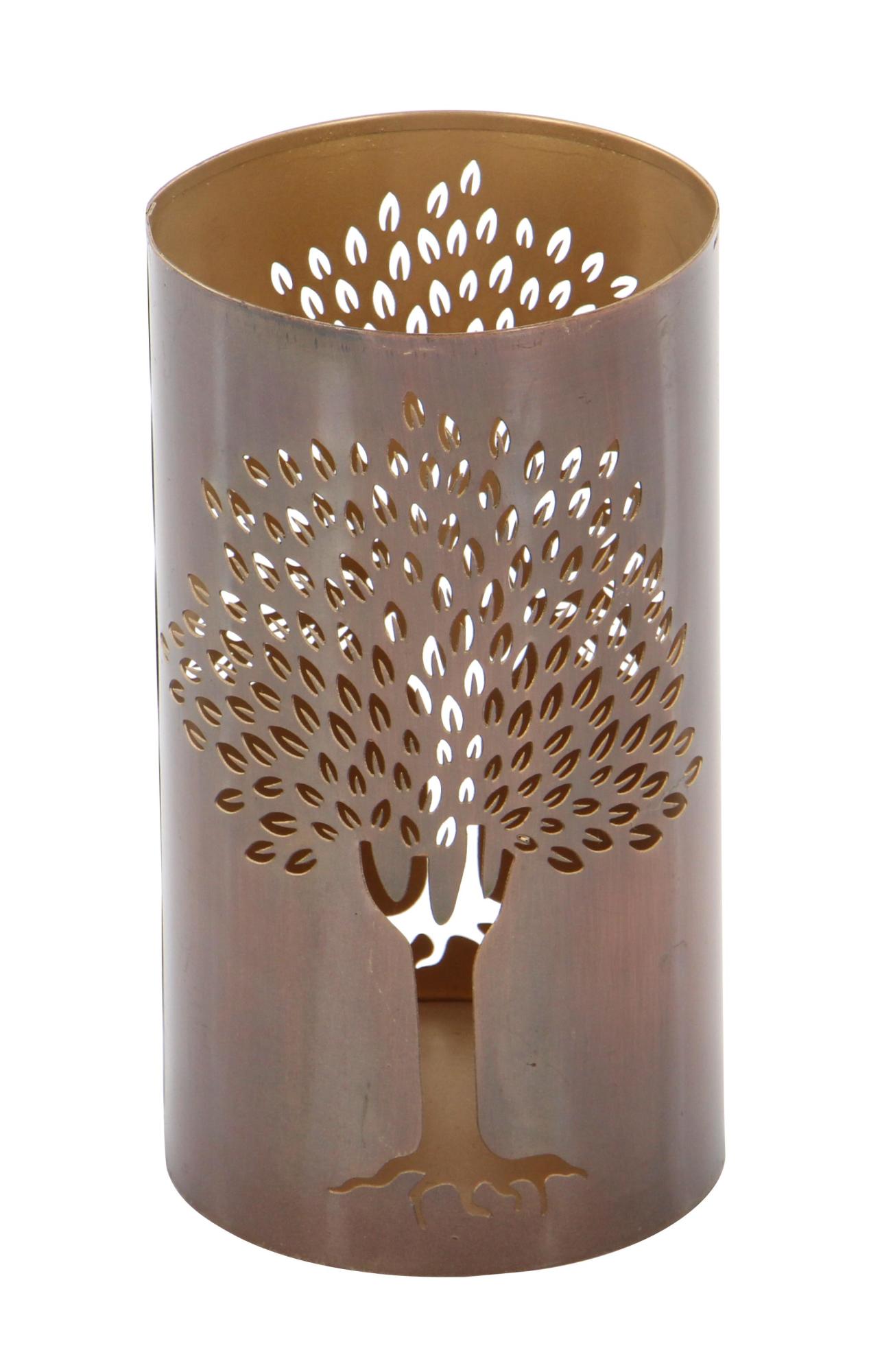 Set of 3 Geometric Metal Decorative Indoor Outdoor Candle Lantern Set of 3 12", 10", 6"H