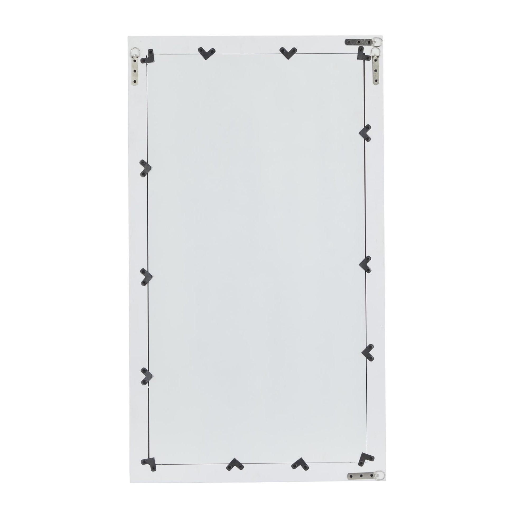 Wooden Minimalistic Room Wall Mirror 24" x 1" x 42"
