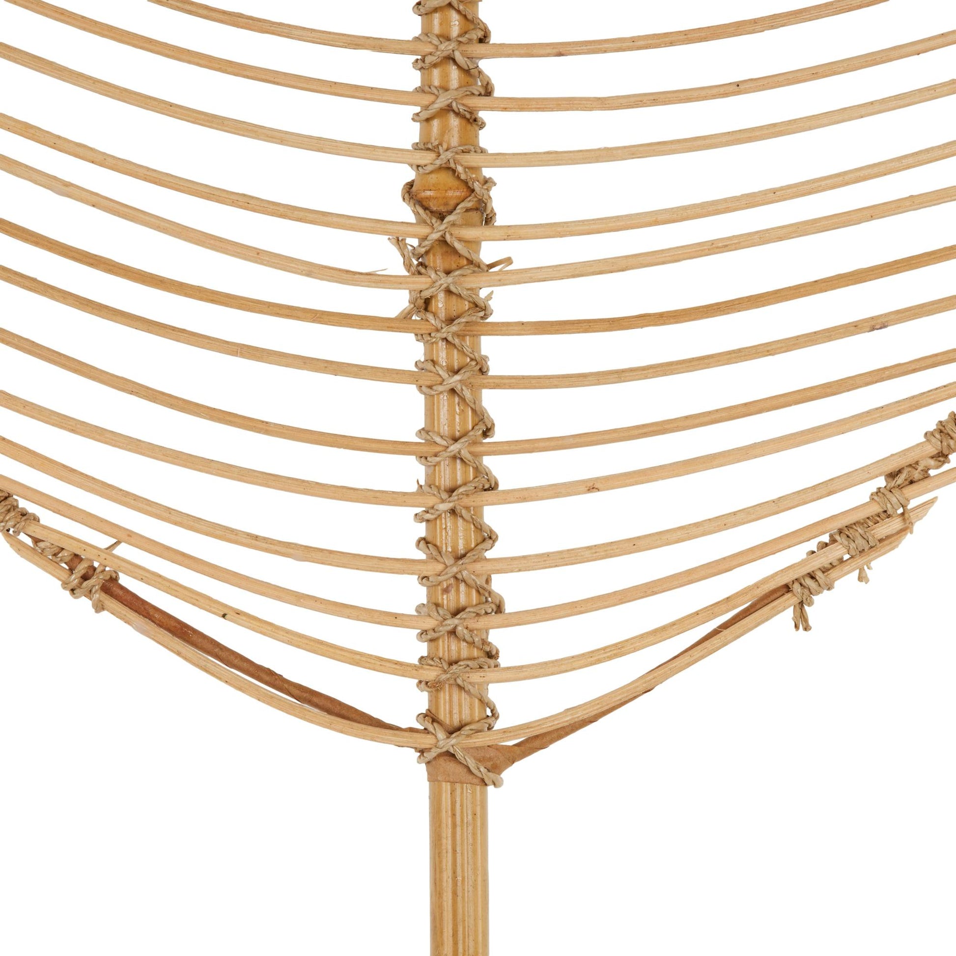 Set of 3 Leaf Rattan Handmade Tall Woven Palm Leaf Stick Home Decor Natural Foliage with Varying Shapes Set of 3 23"W, 79"H