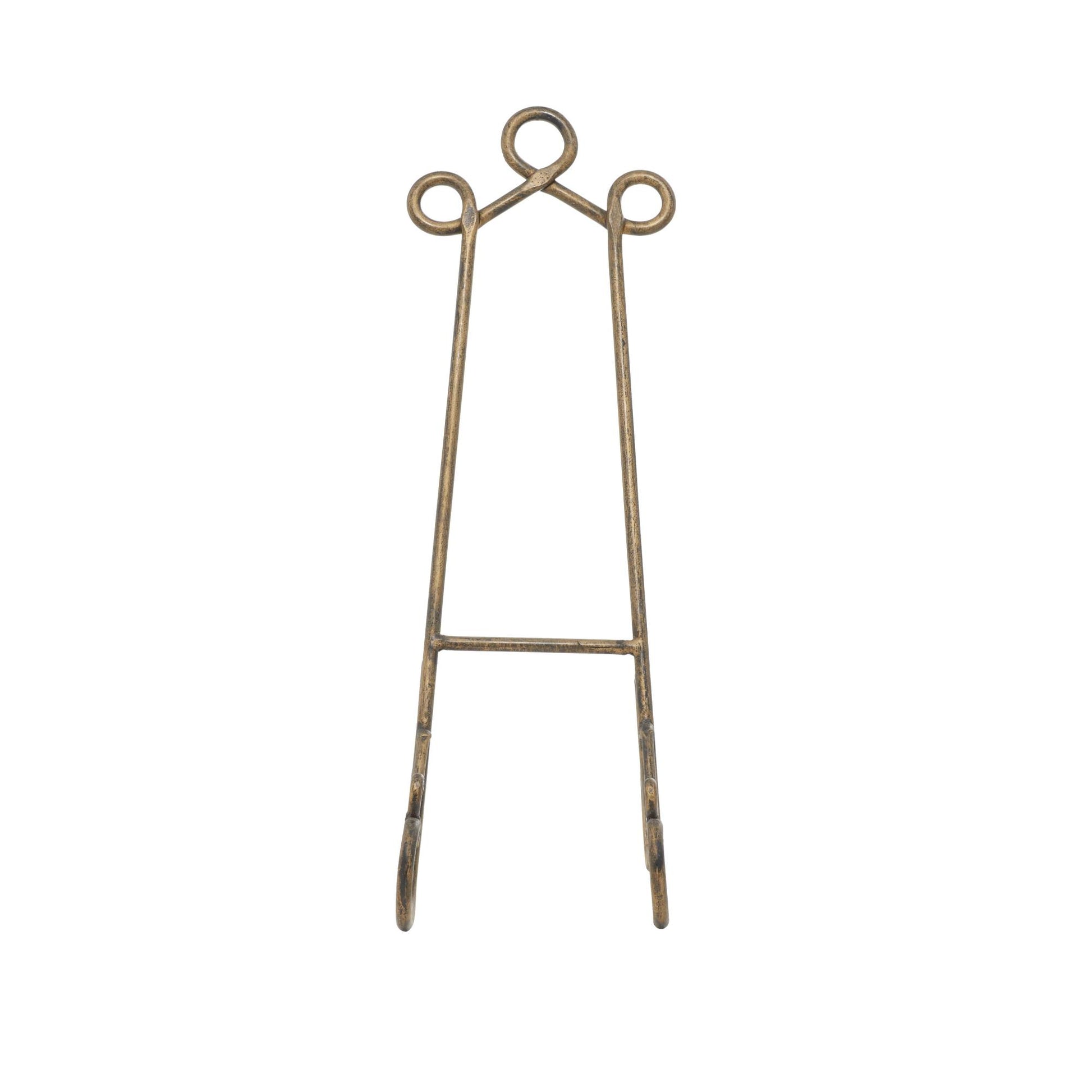 Metal Scroll Display Easel 7" x 10" x 19"