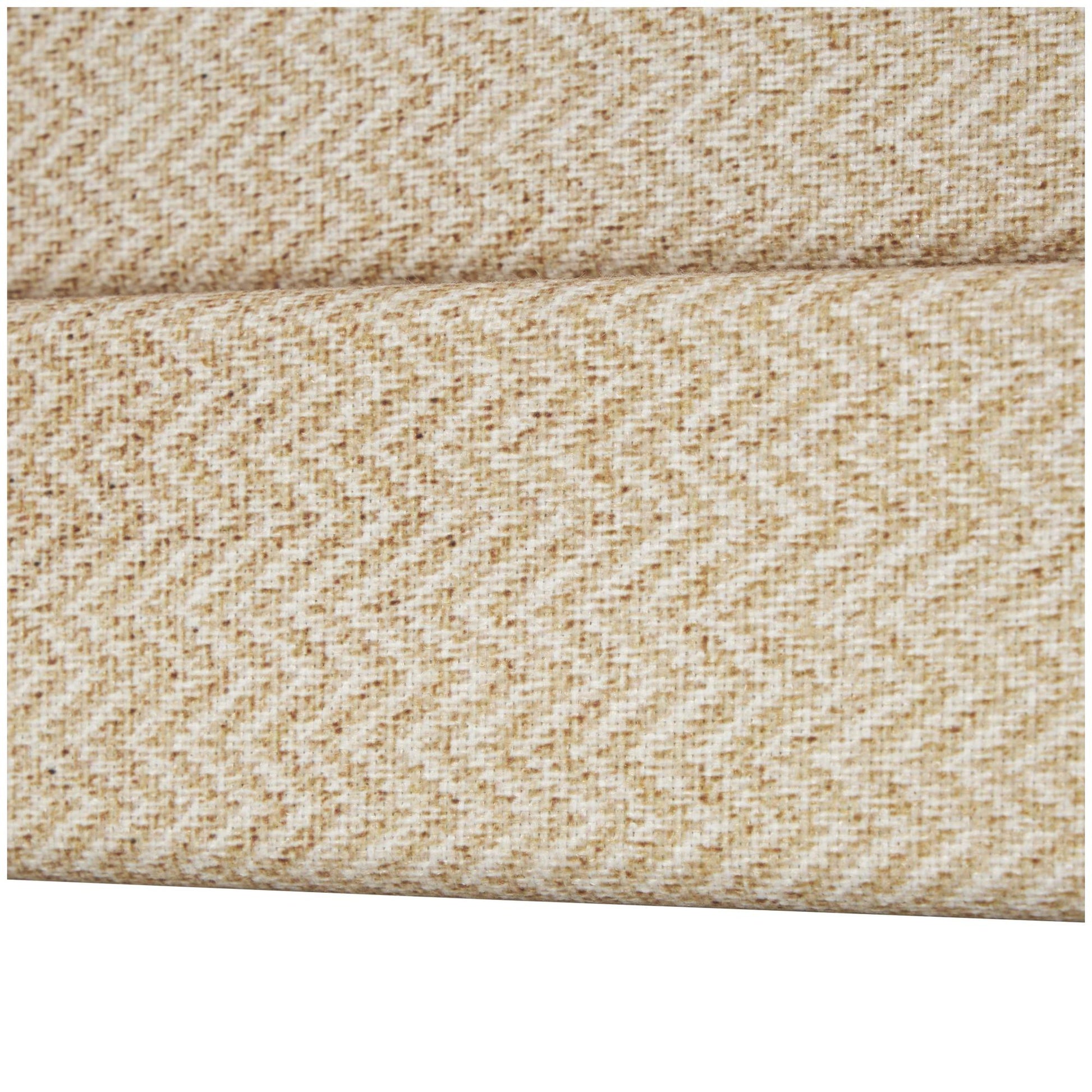 Set of 3 Linen Fabric Chevron Patterned Book Storage Decorative Box Set of 3 12", 9", 6"H