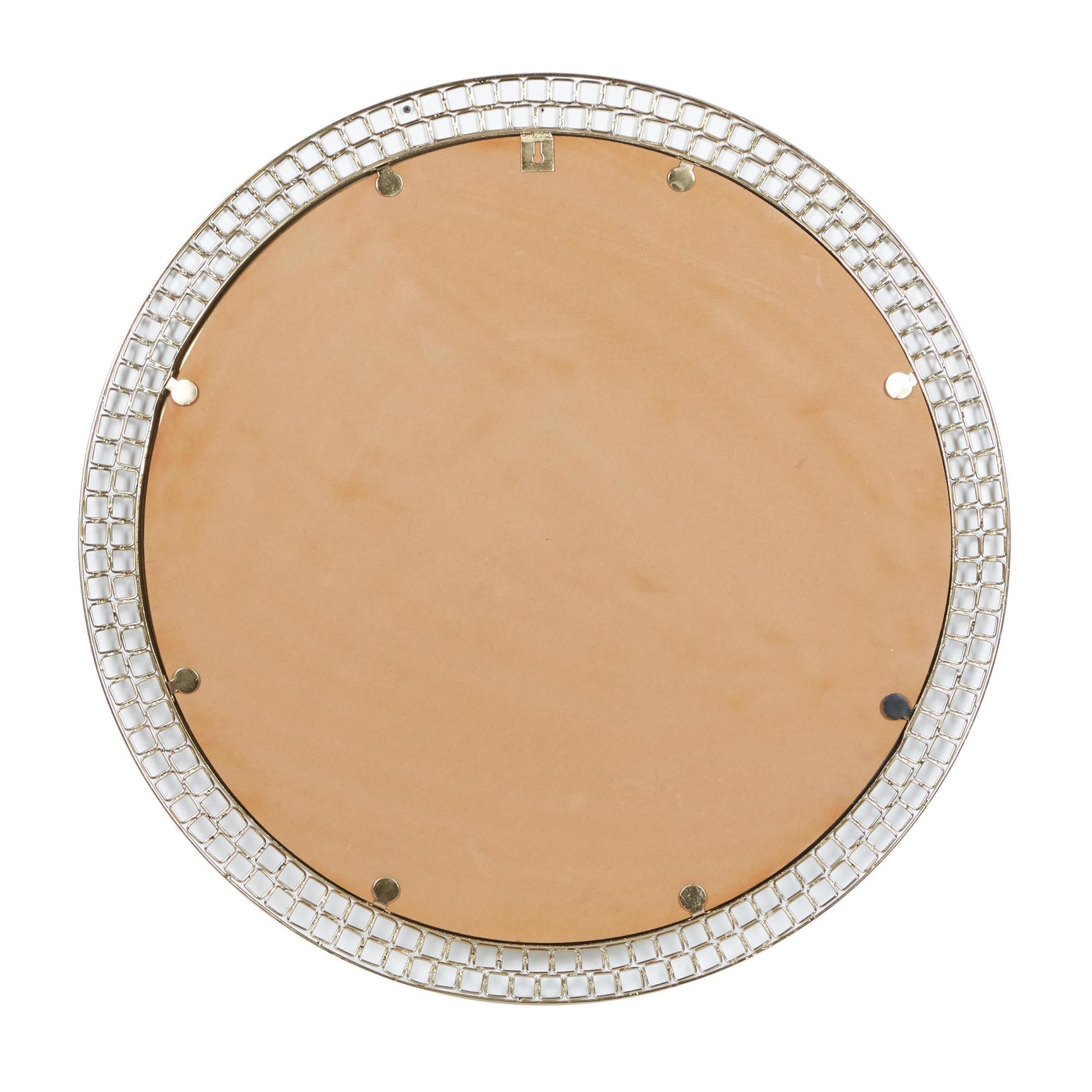 Gold Metal Room Wall Mirror