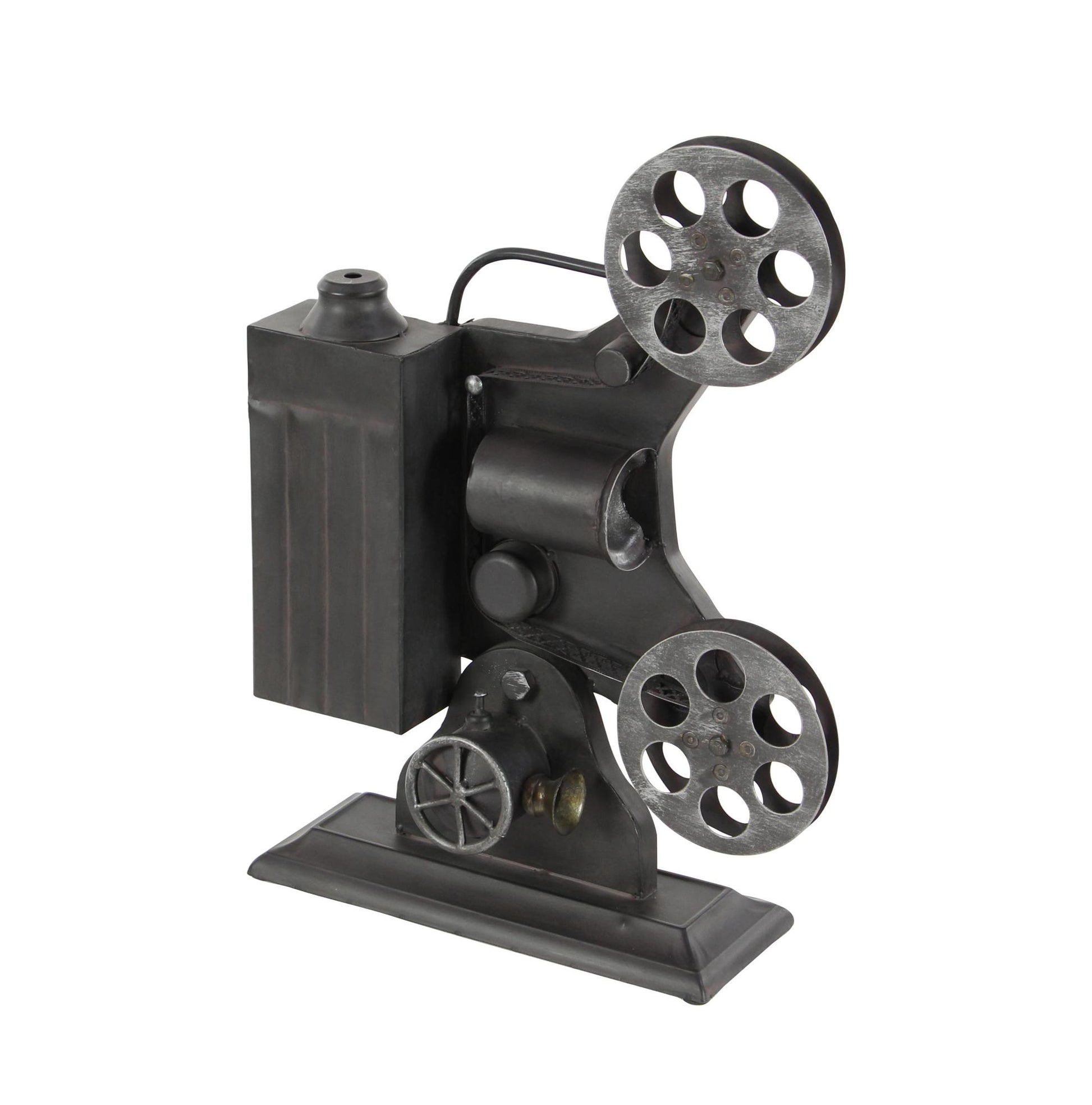 Film Black Metal Camera Decorative Sculpture