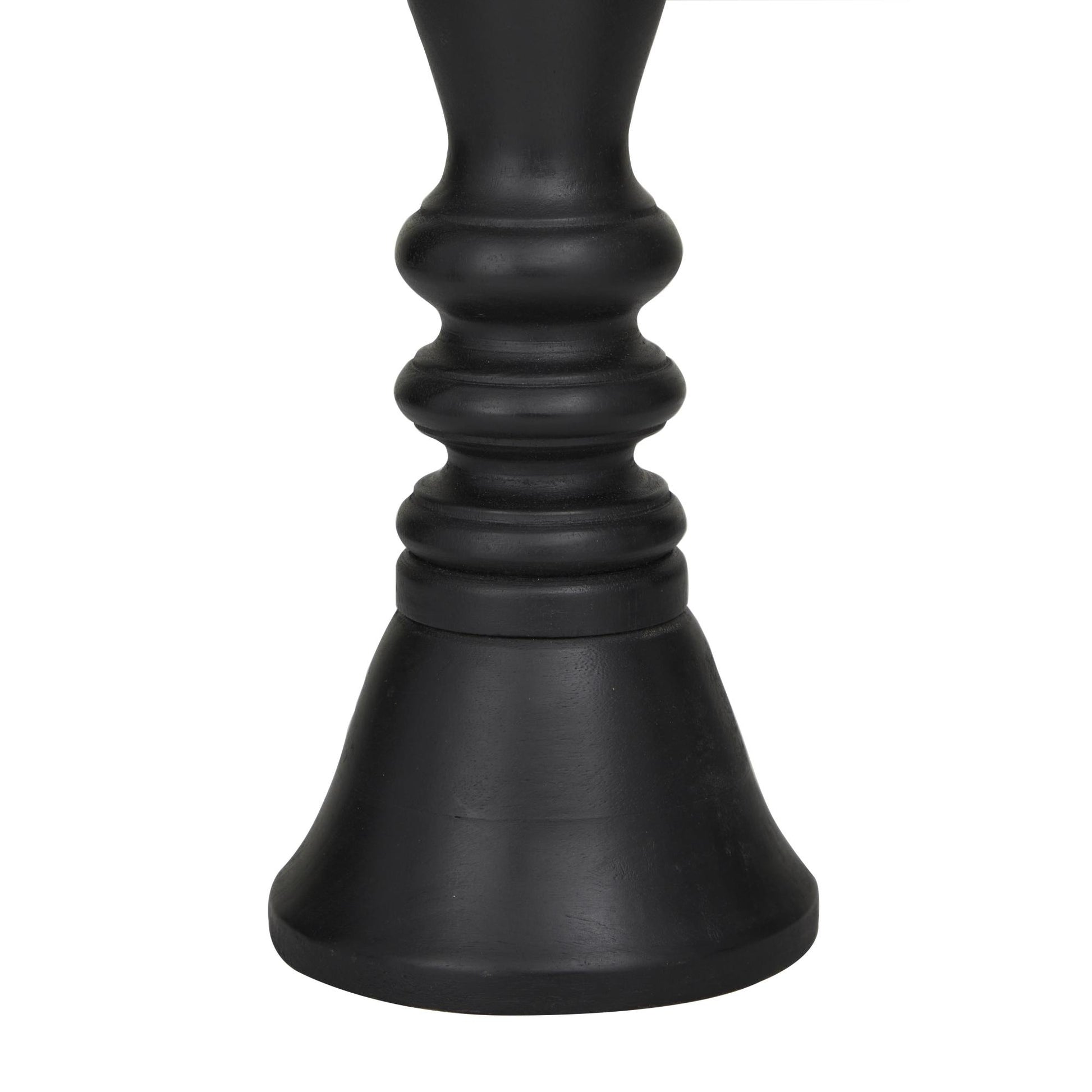 Set of 3 Wood Decorative Candle Holder Set of 3 18, 15, 12"H